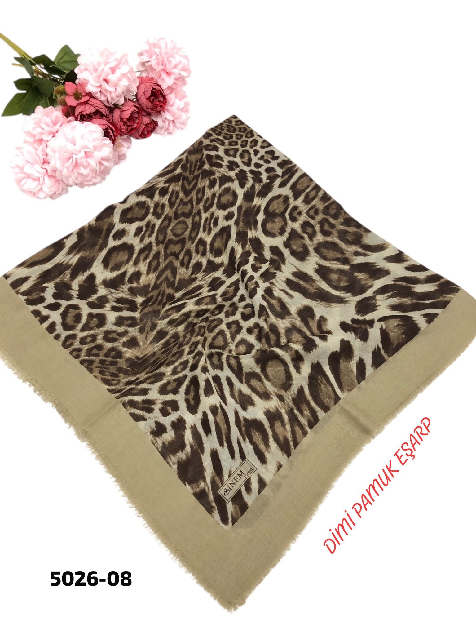 Sinem Çekme Koton Eşarp