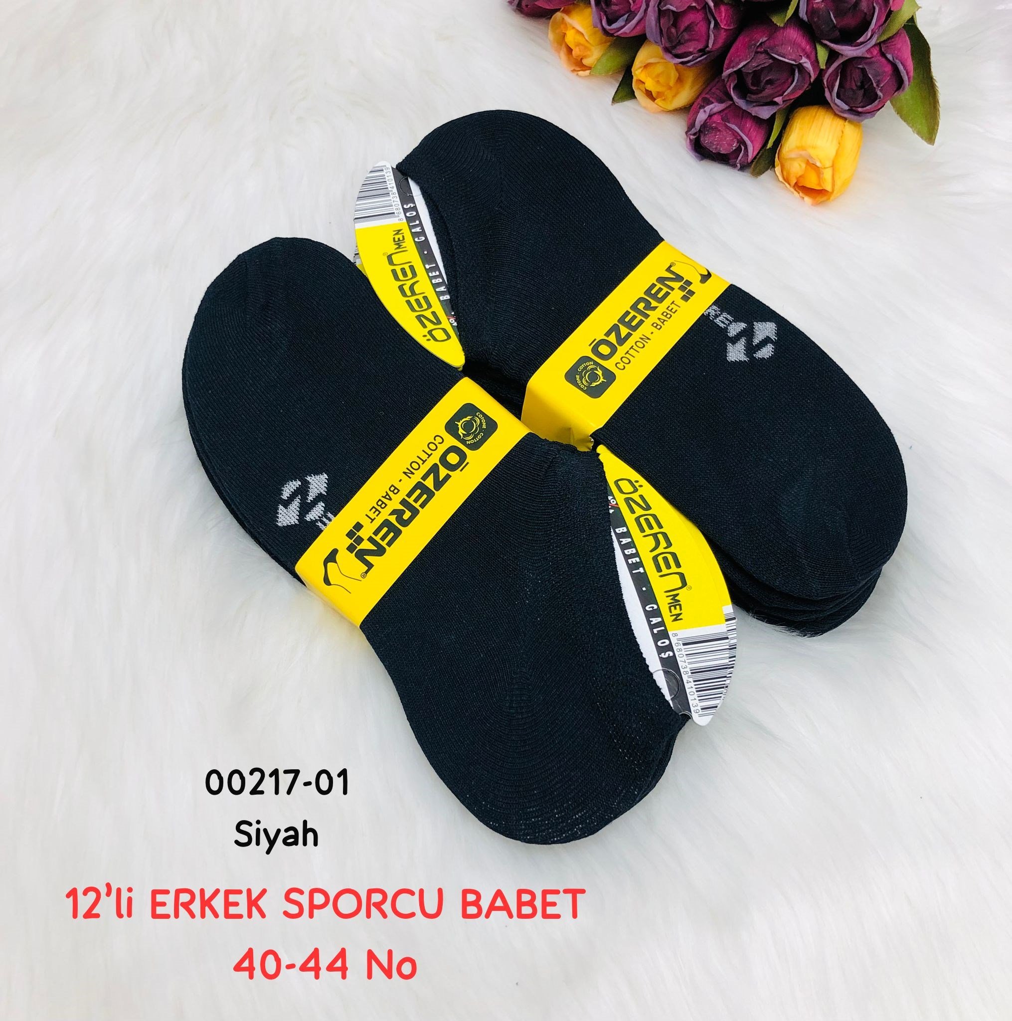 Erkek Sporcu Babet Çorap