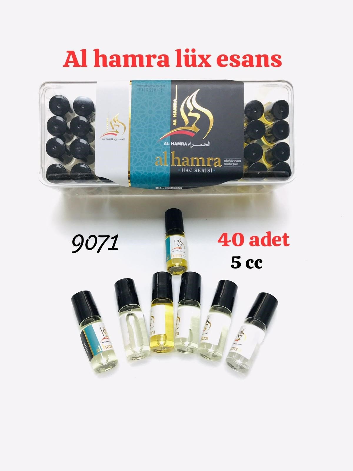 9071 Al Hamra Lüks Esans 40'lı