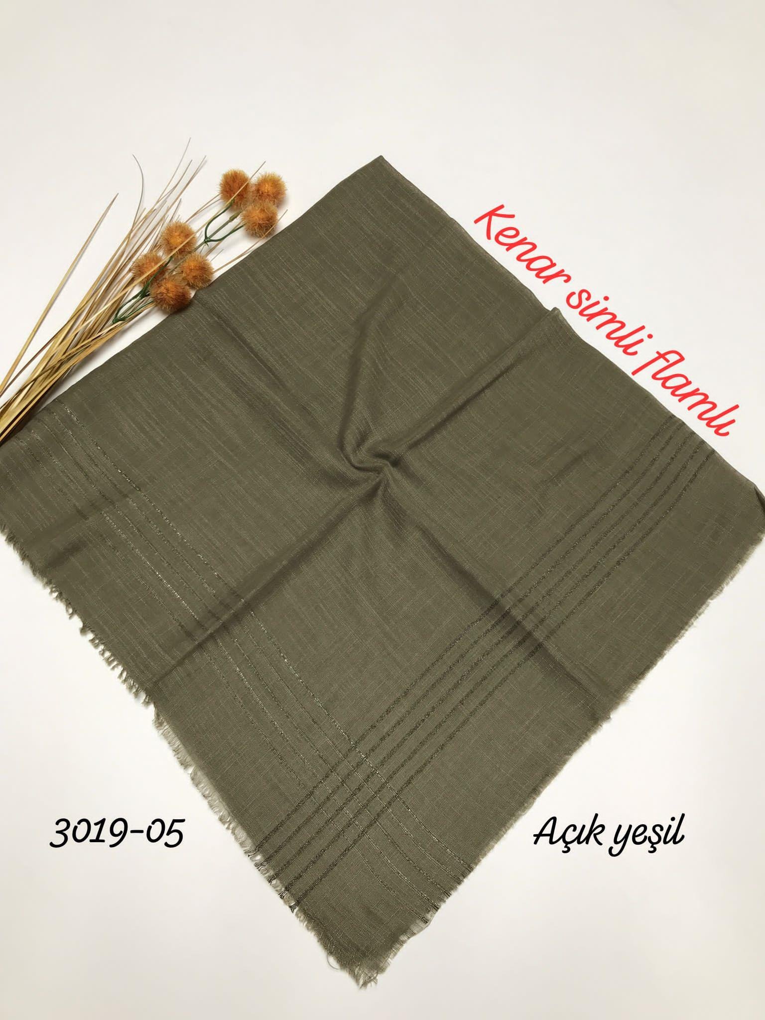 3019 Kenar Simli Flamlı