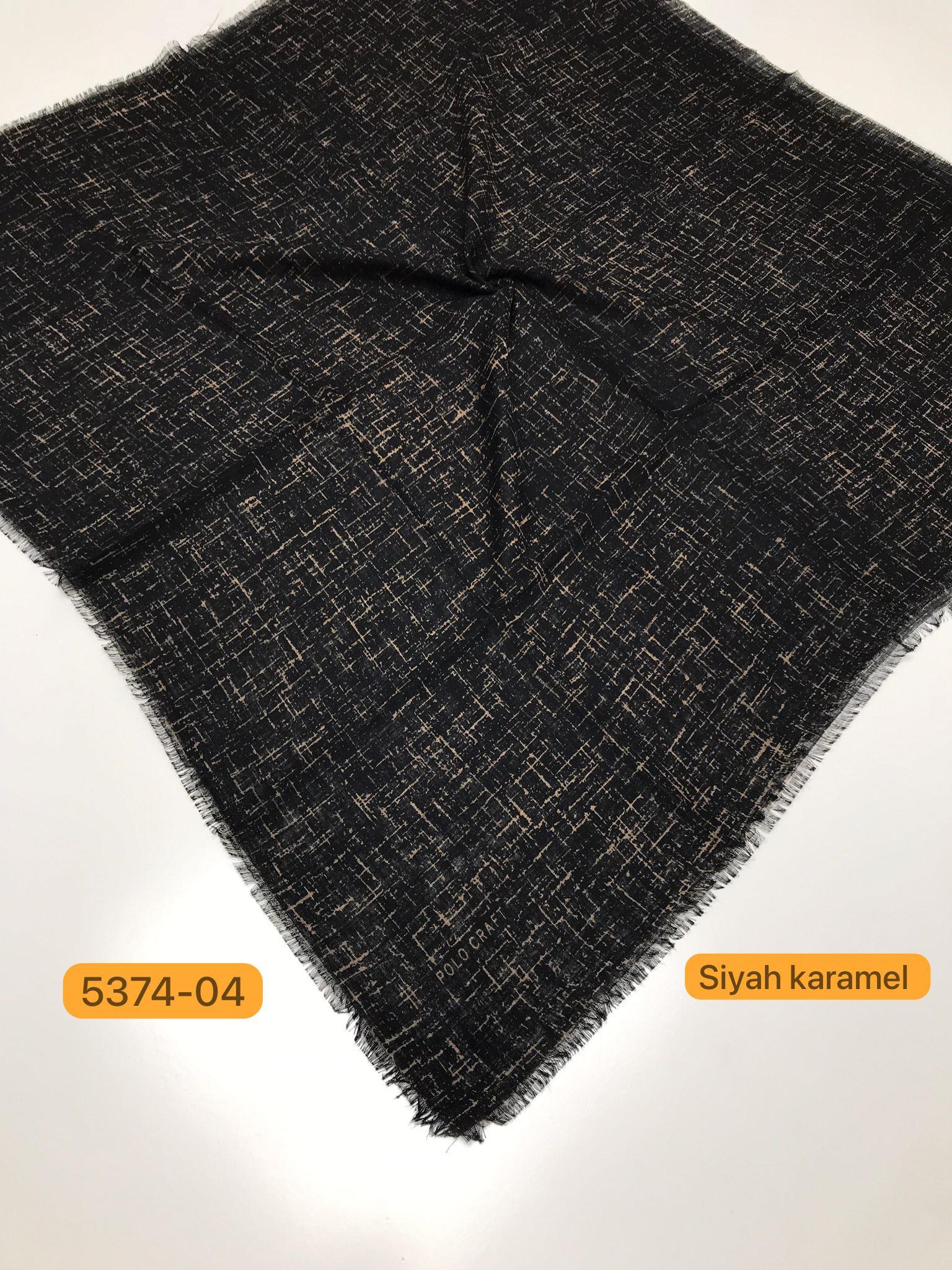 5374 Flamlı  Pamuk Eşarp