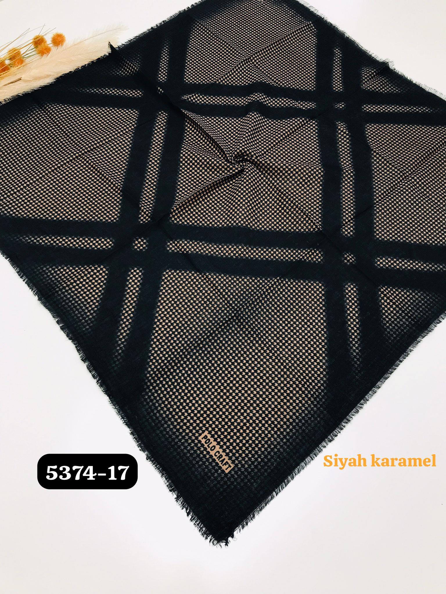 5374 Flamlı  Pamuk Eşarp