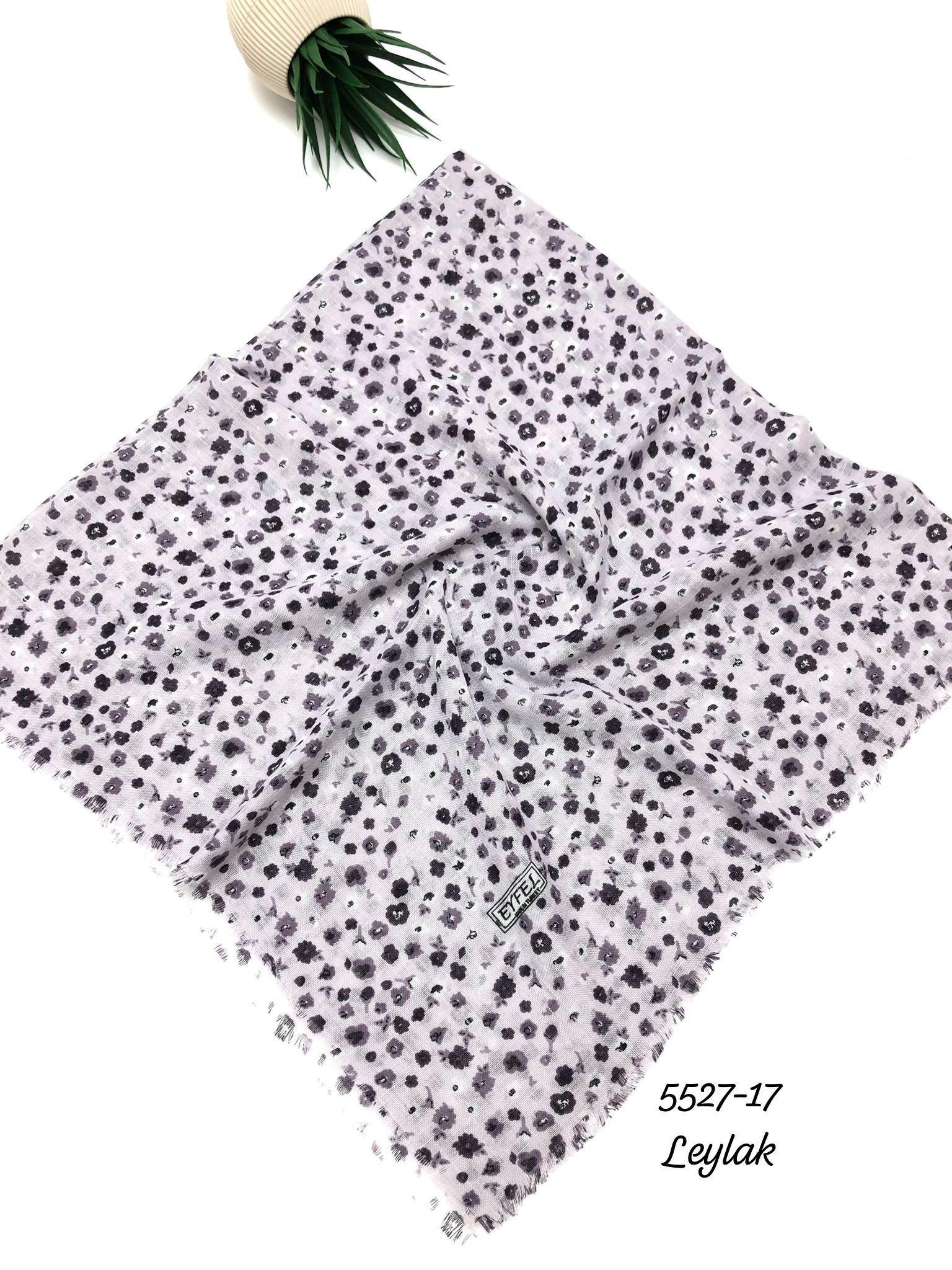 5527 Flamlı Pamuk Eşarp