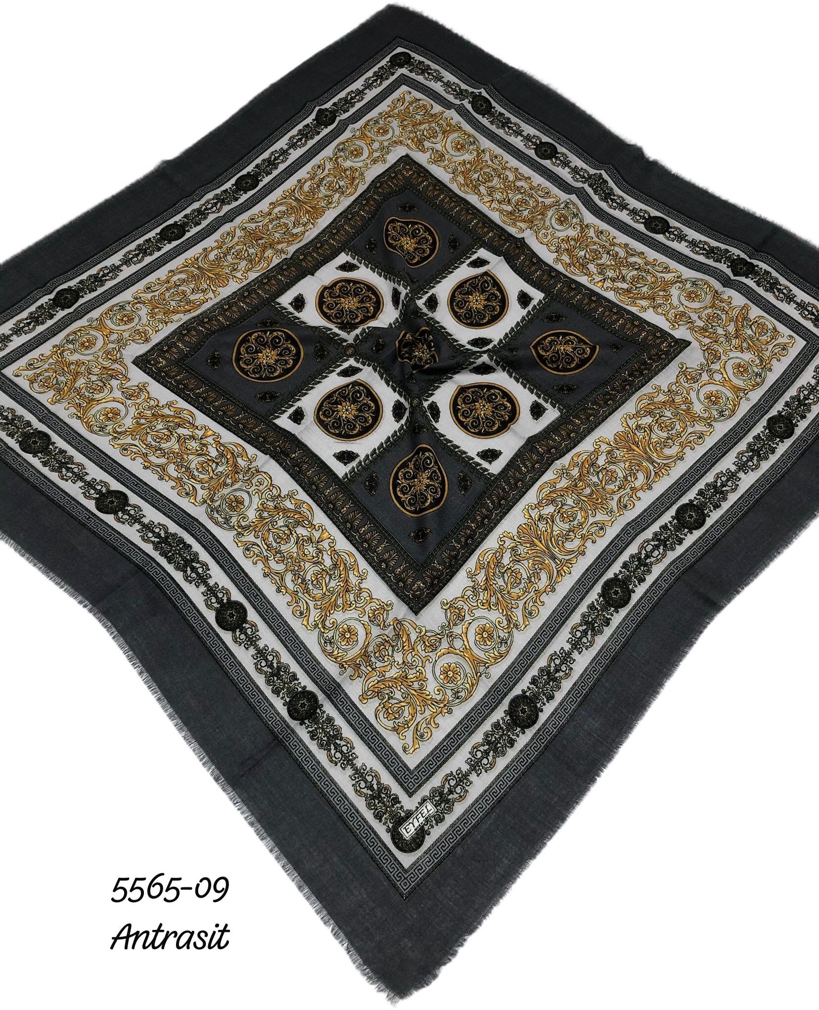 5565 Flamlı Pamuk Eşarp