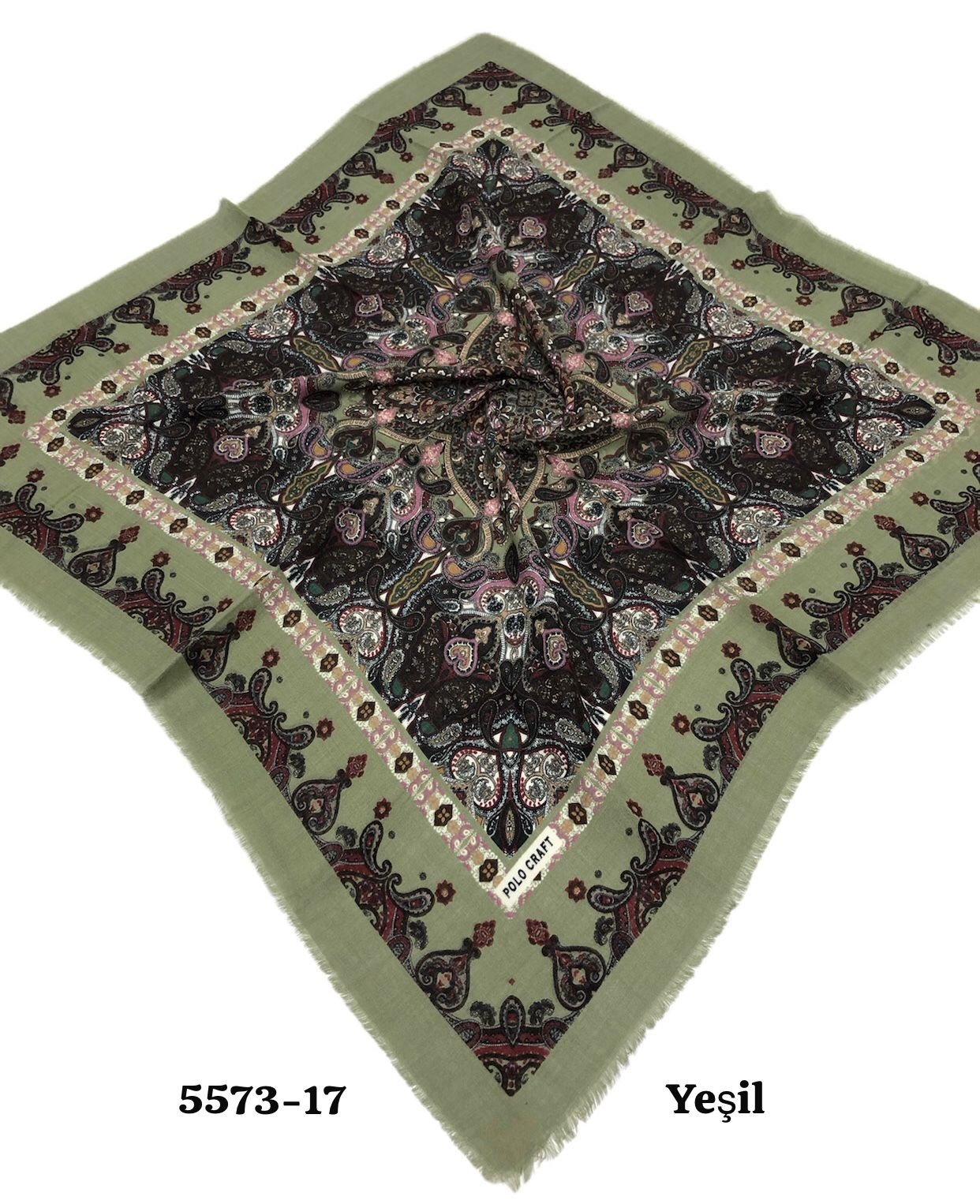 5573 Flamlı Pamuk Eşarp