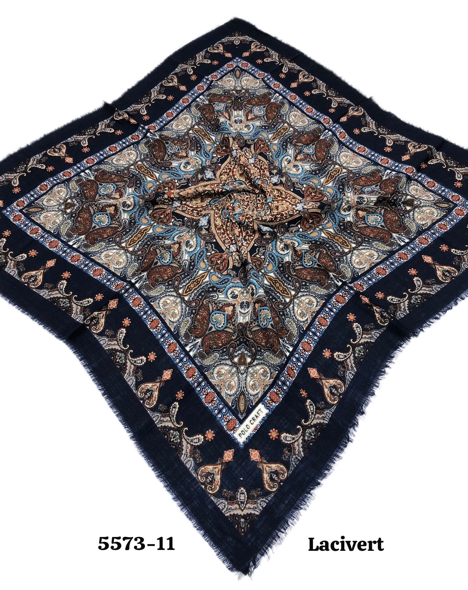 5573 Flamlı Pamuk Eşarp
