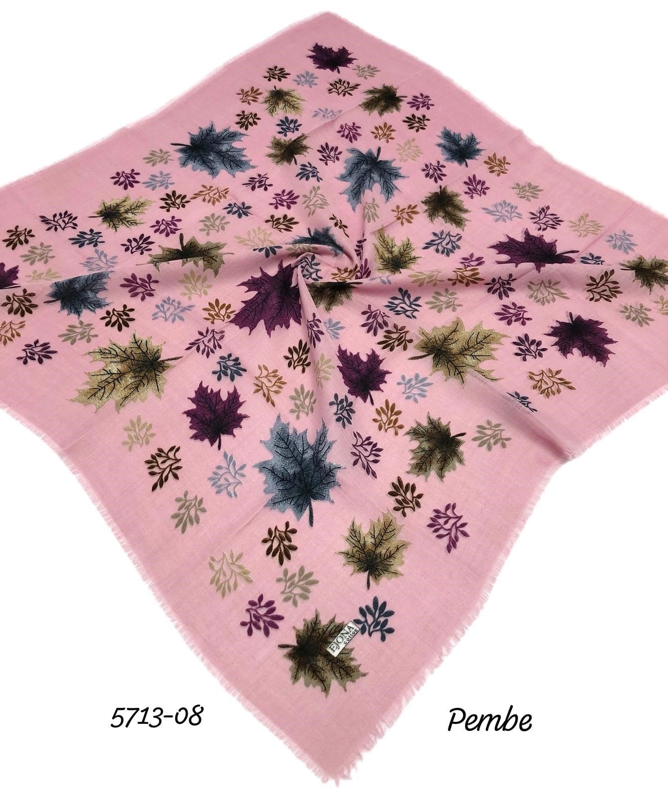 5713 Flamlı Pamuk Eşarp