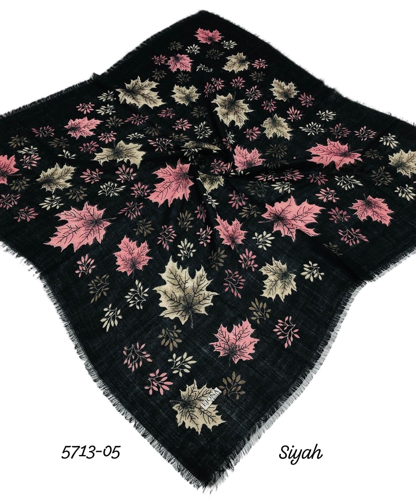 5713 Flamlı Pamuk Eşarp
