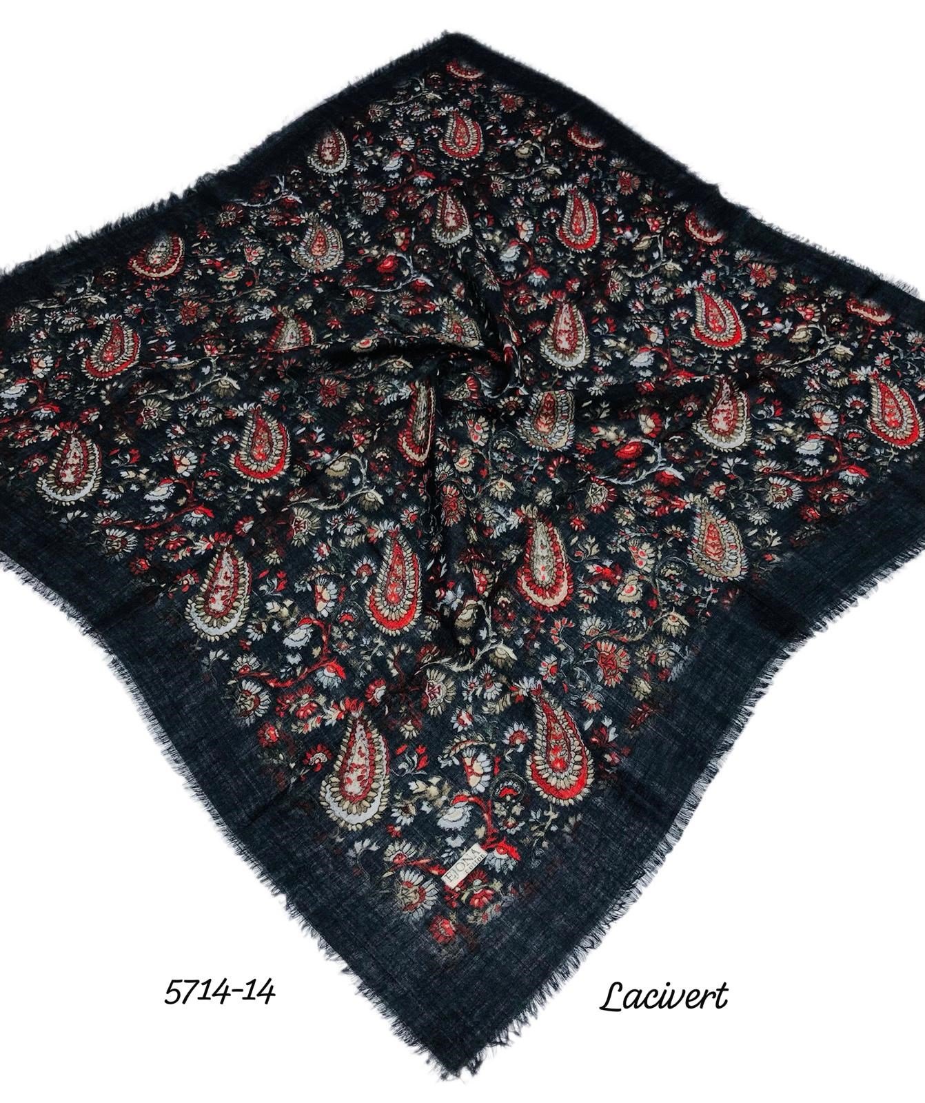5714 Flamlı Pamuk Eşarp