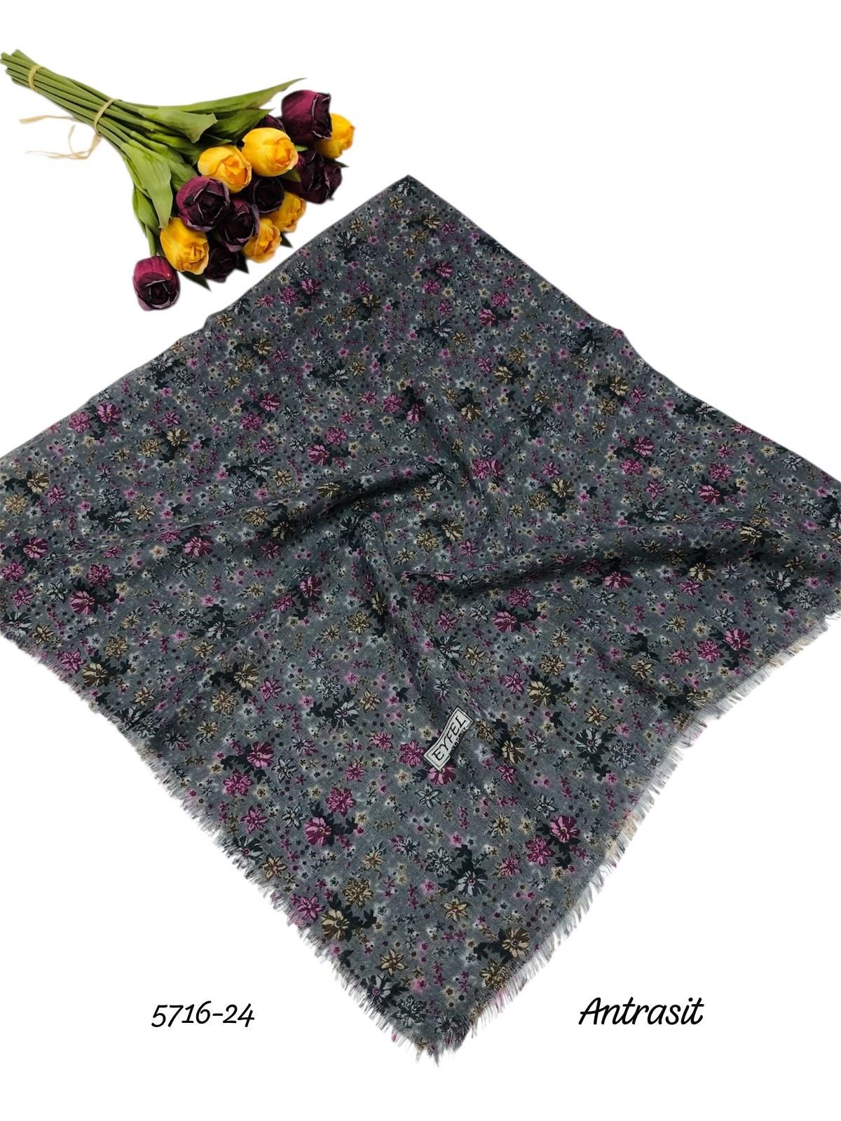 5716 Flamlı Pamuk Eşarp