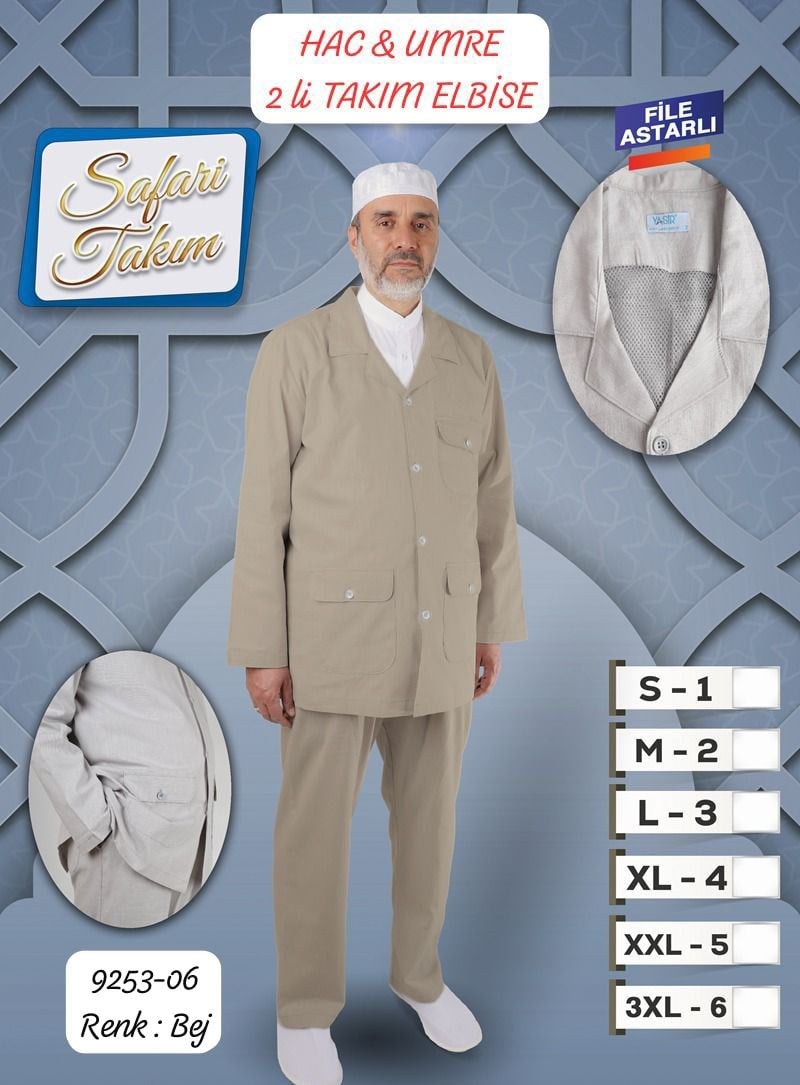 9253 2' li Takım Elbise Hac & Umre