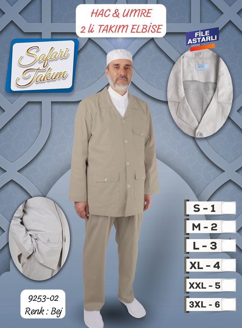 9253 2' li Takım Elbise Hac & Umre