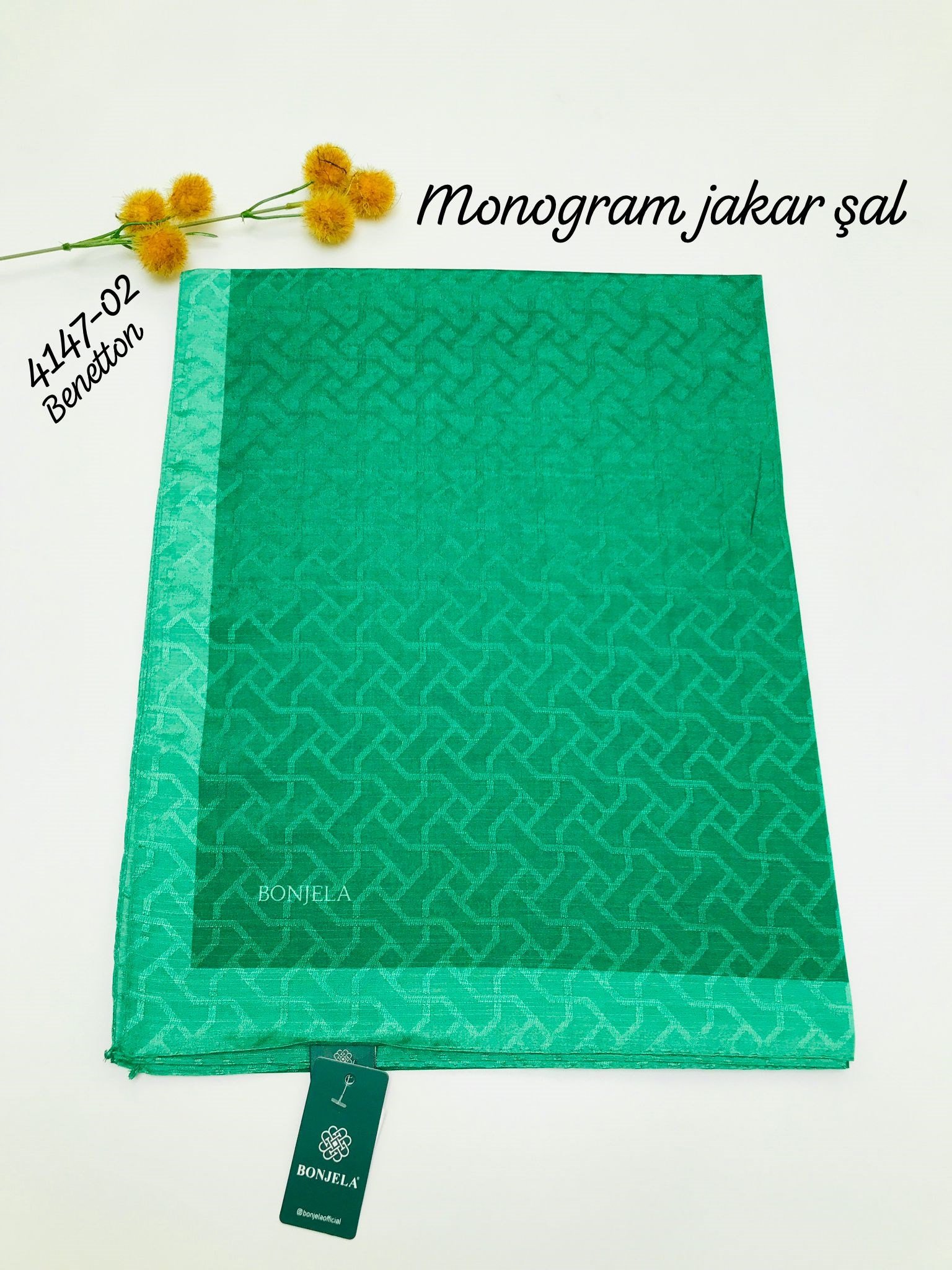 4147 Monogram Jakar Şal