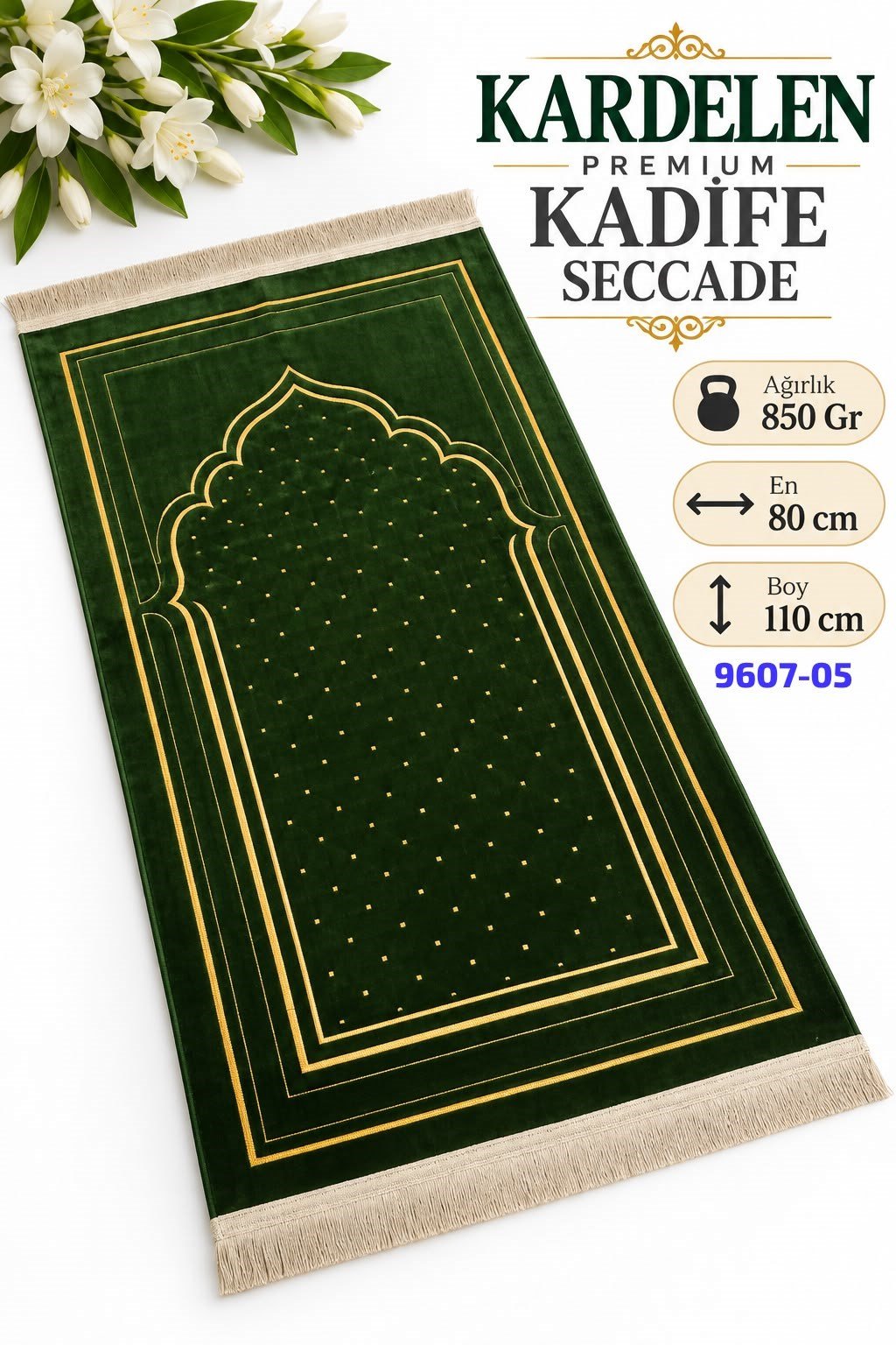 Kardelen Kadife Seccade