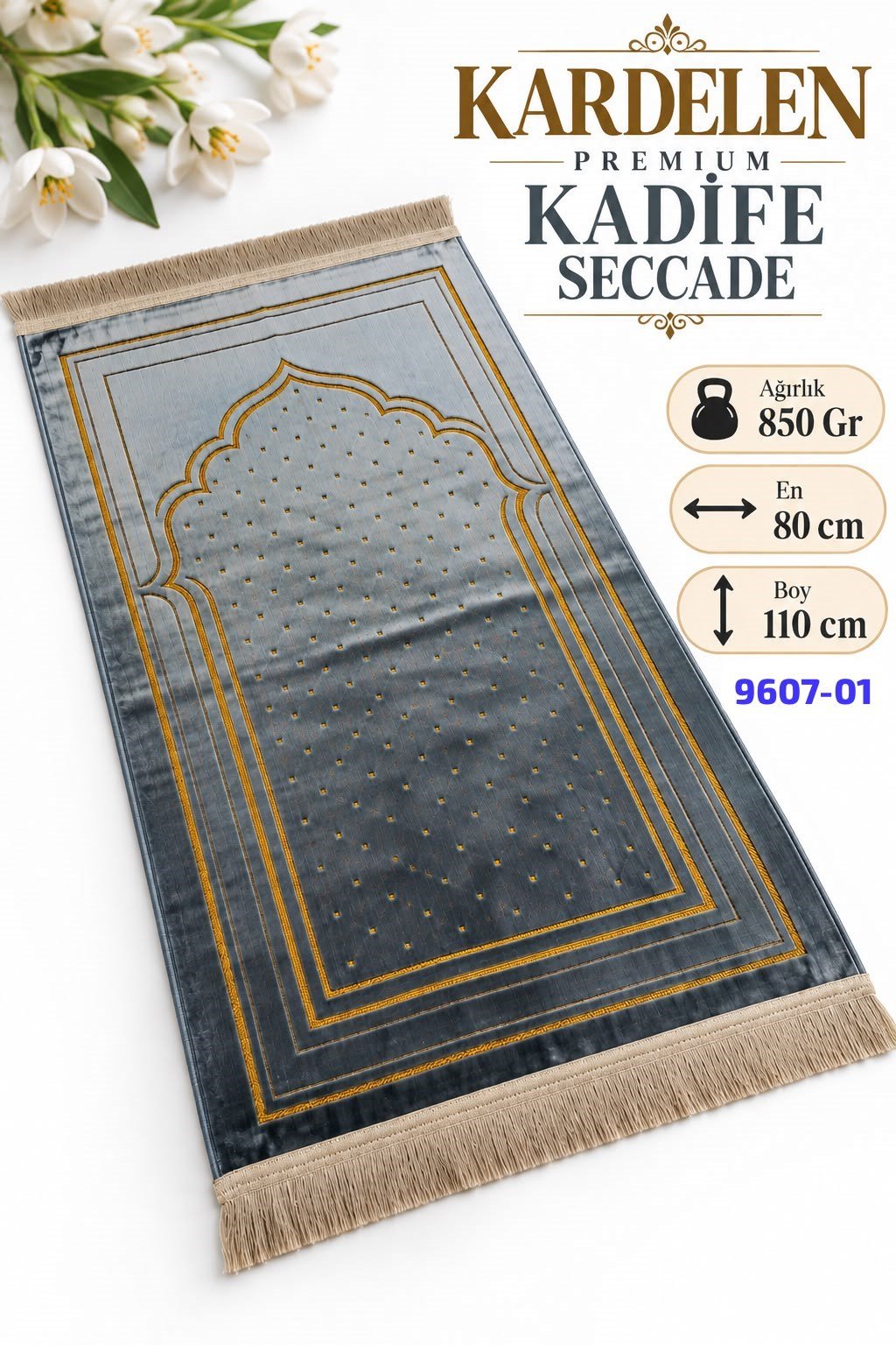 Kardelen Kadife Seccade