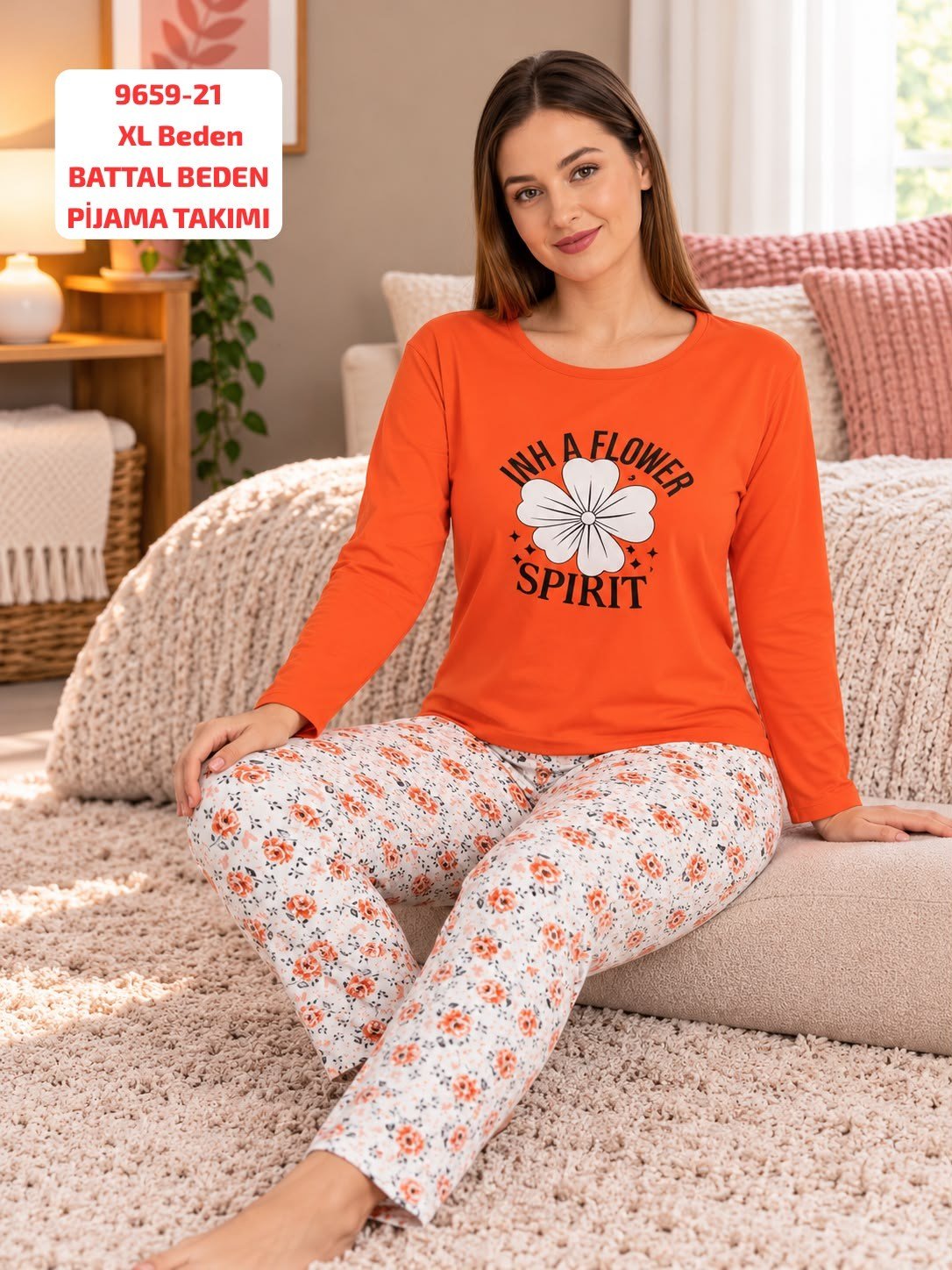 Battal Kadın Pijama