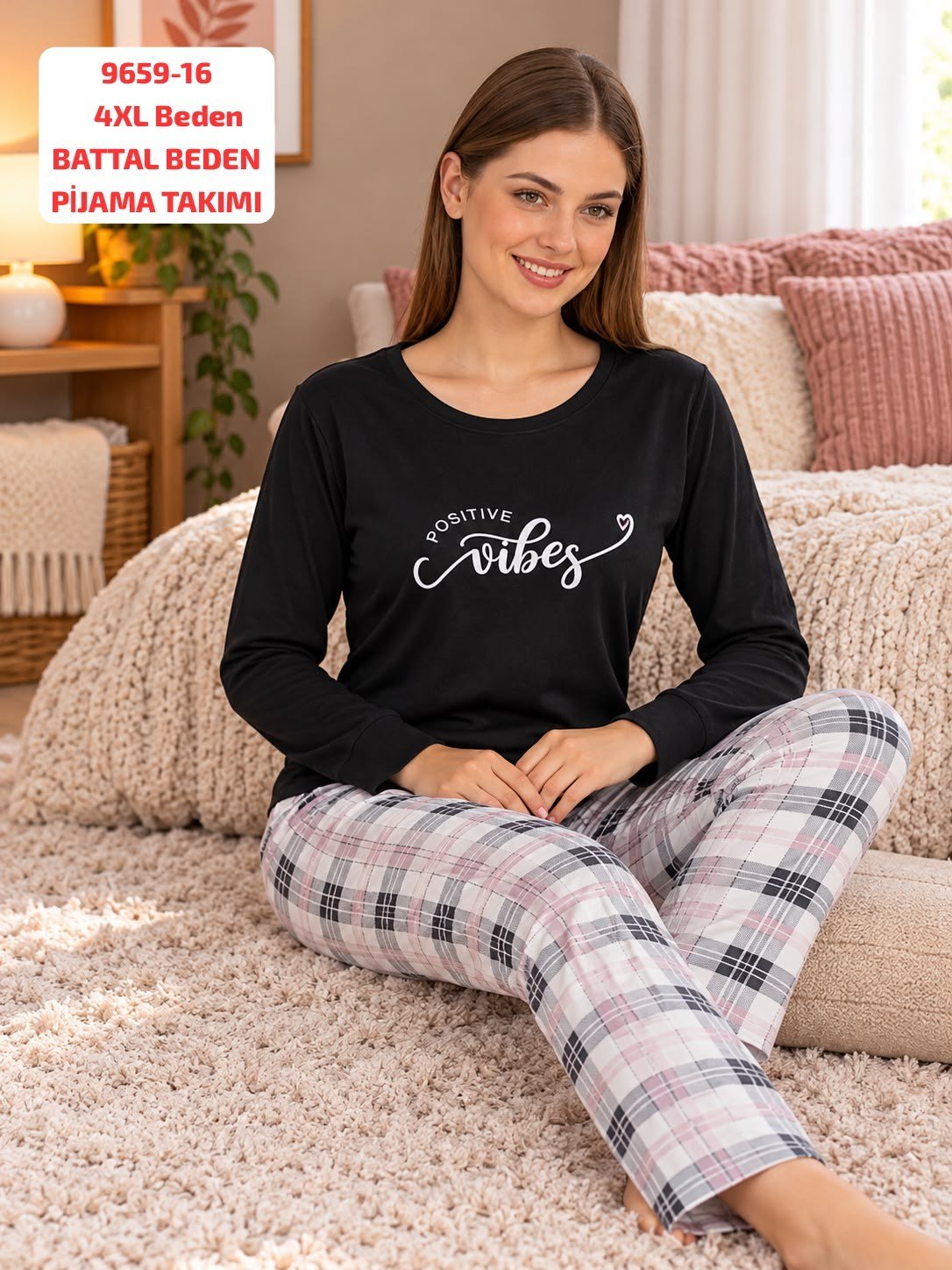 Battal Kadın Pijama
