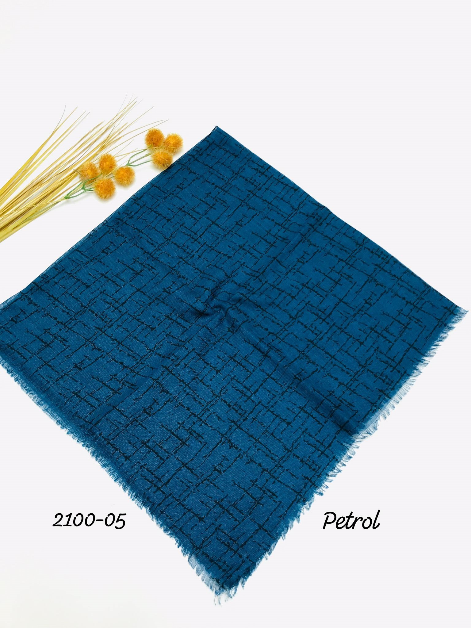 2100 Flamlı Pamuk Eşarp