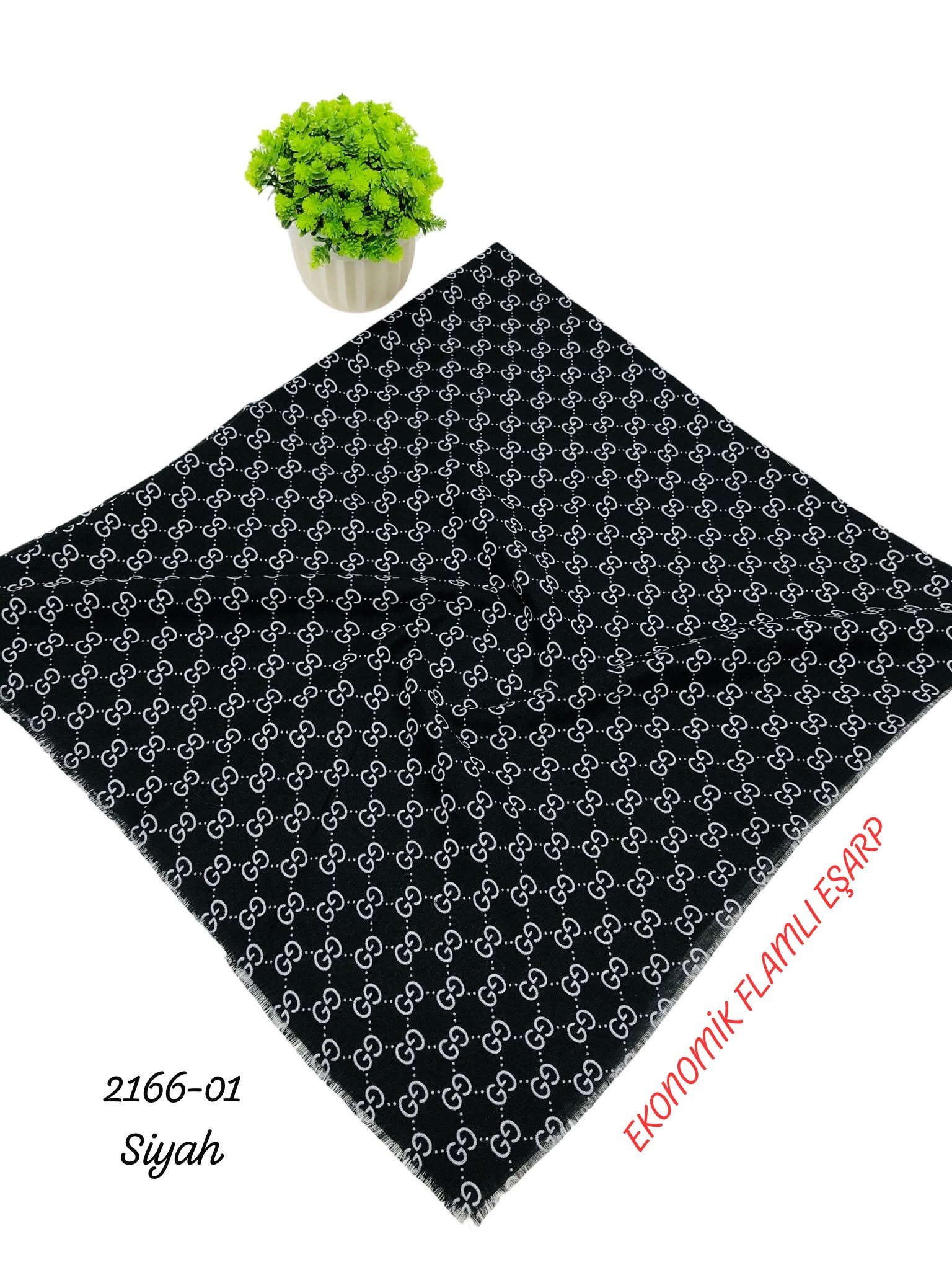 Ekonomik Flamlı Eşarp