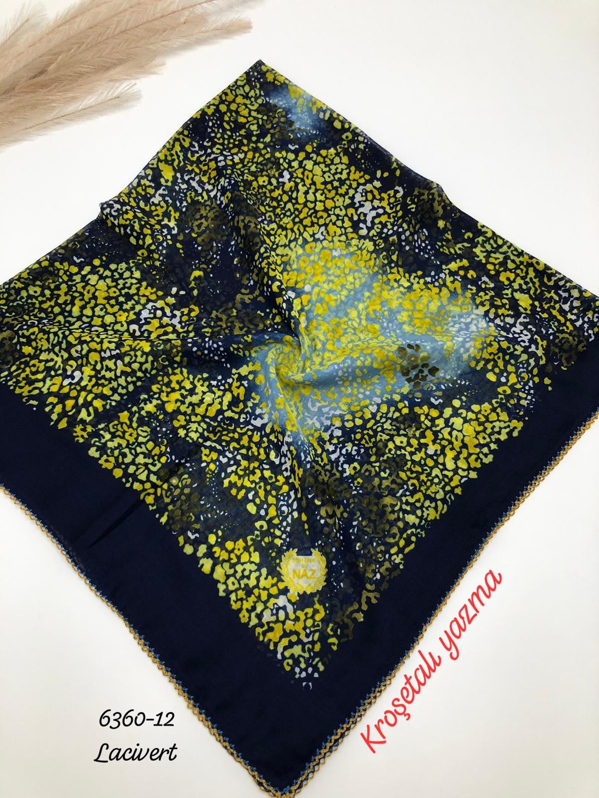 6360 Kenar Kroşetalı (Tığlı) Yazma