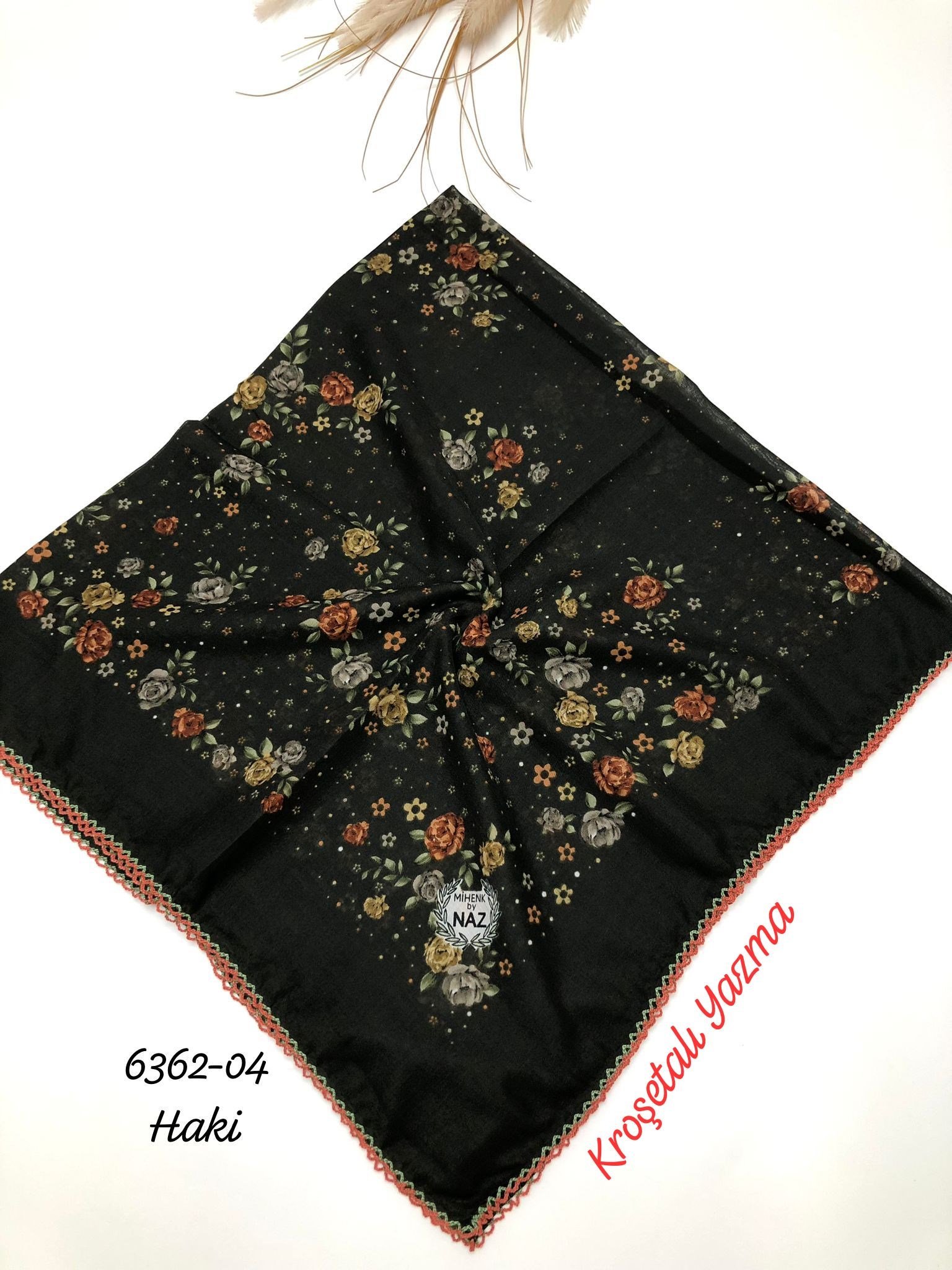 6362 Kenar Kroşetalı (Tığlı) Yazma