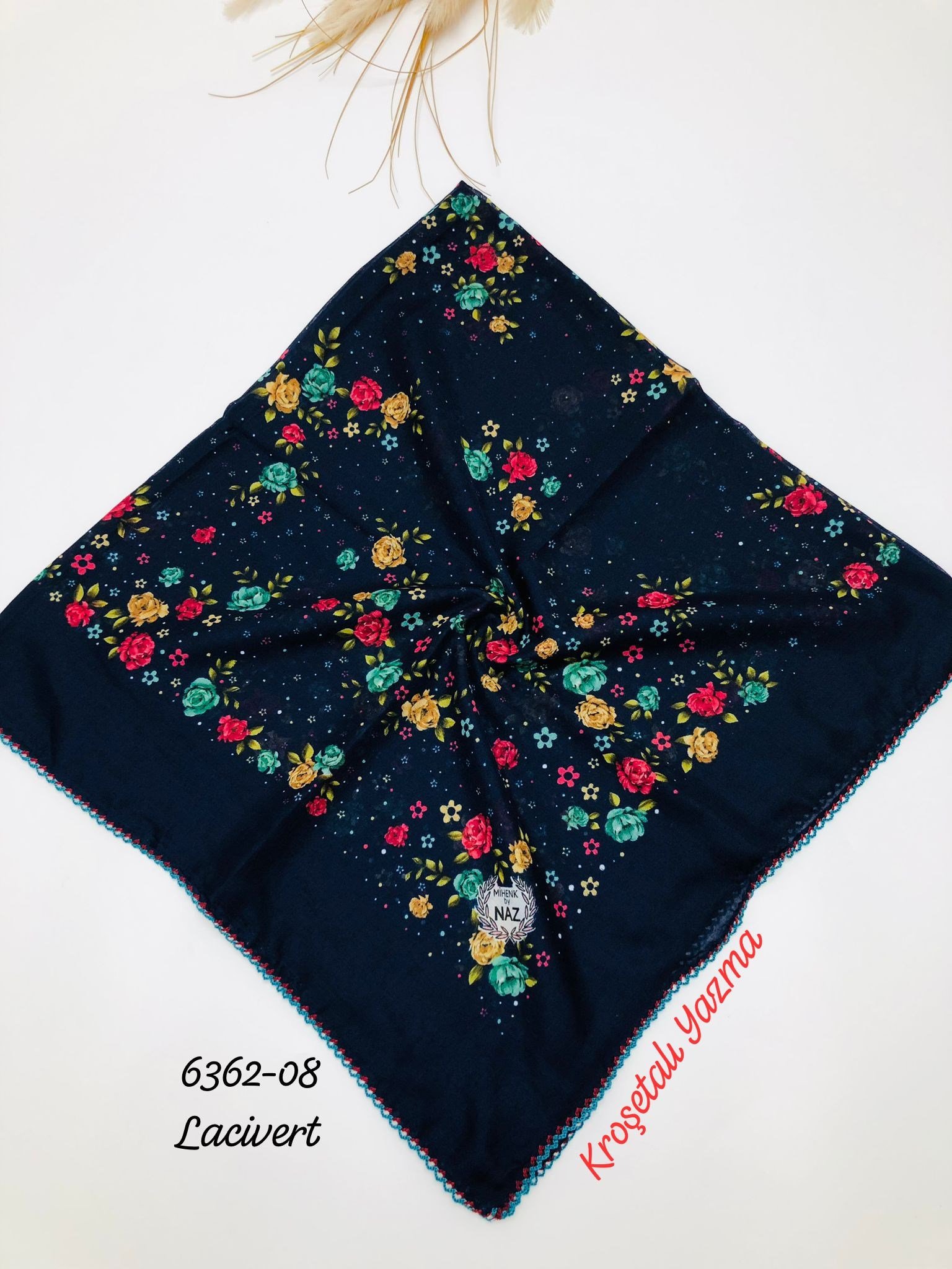 6362 Kenar Kroşetalı (Tığlı) Yazma