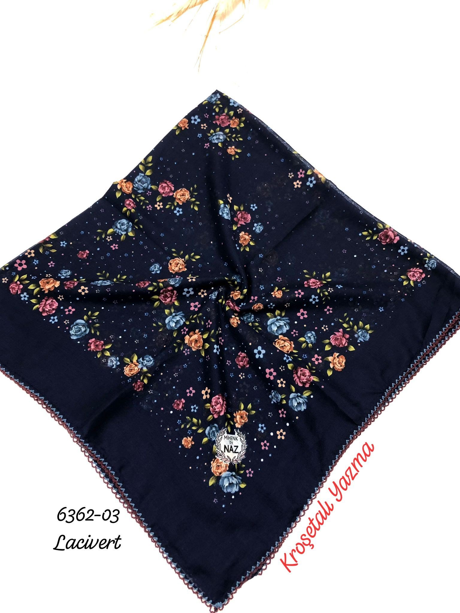 6362 Kenar Kroşetalı (Tığlı) Yazma