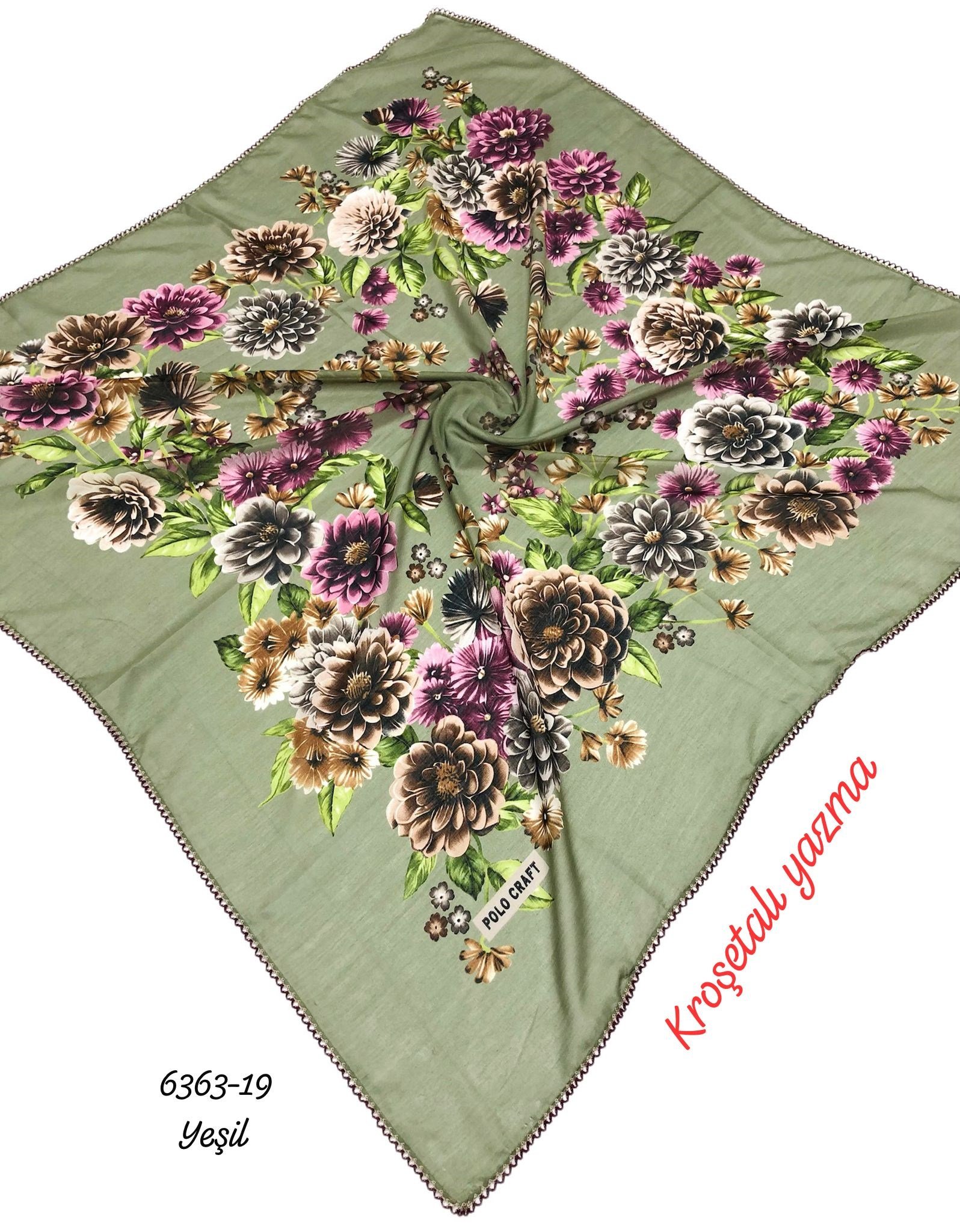 6363 Kroşetalı (Tığlı) Yazma