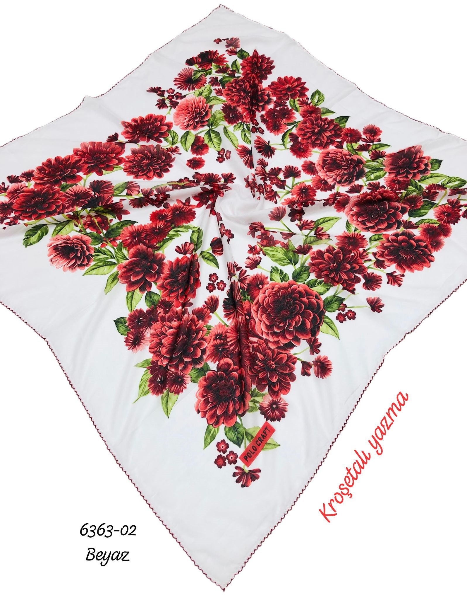 6363 Kroşetalı (Tığlı) Yazma