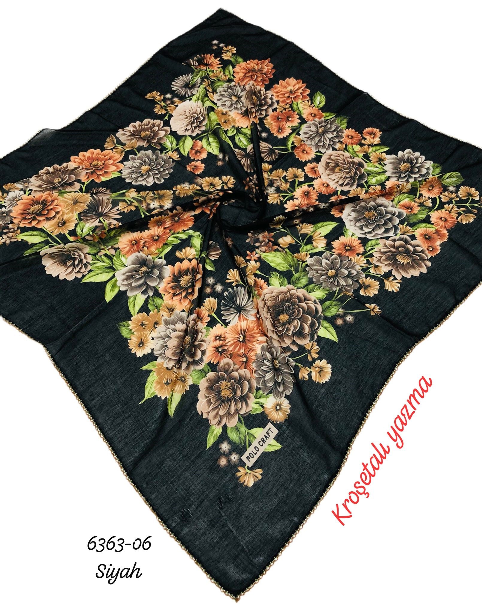 6363 Kroşetalı (Tığlı) Yazma