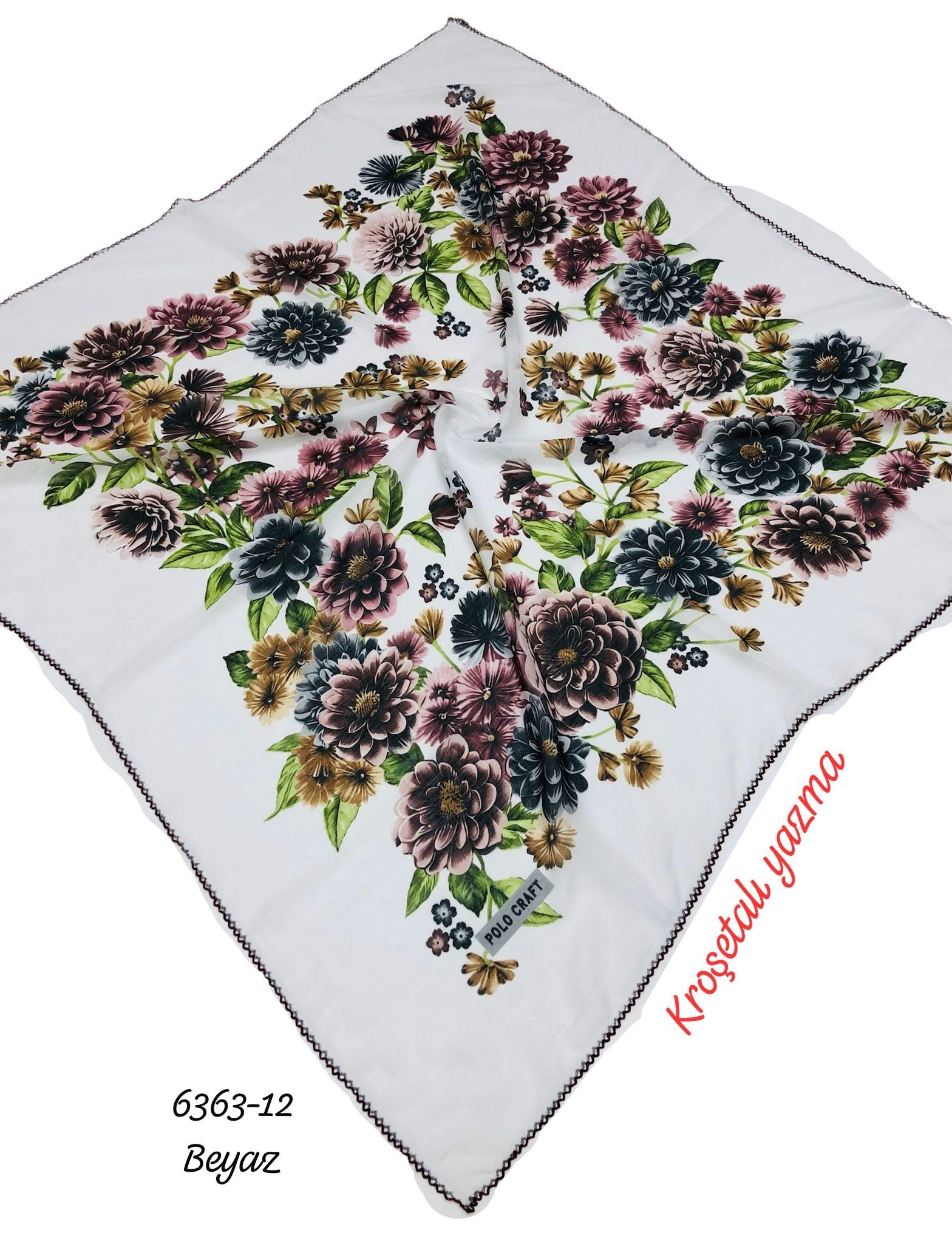 6363 Kroşetalı (Tığlı) Yazma
