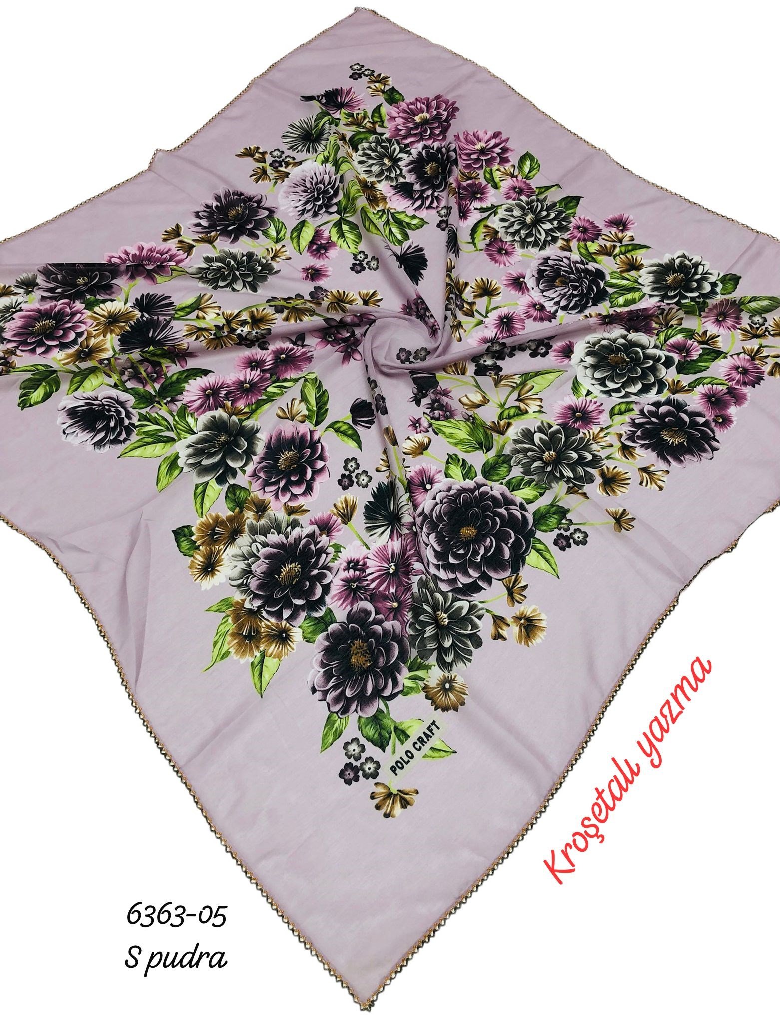 6363 Kroşetalı (Tığlı) Yazma