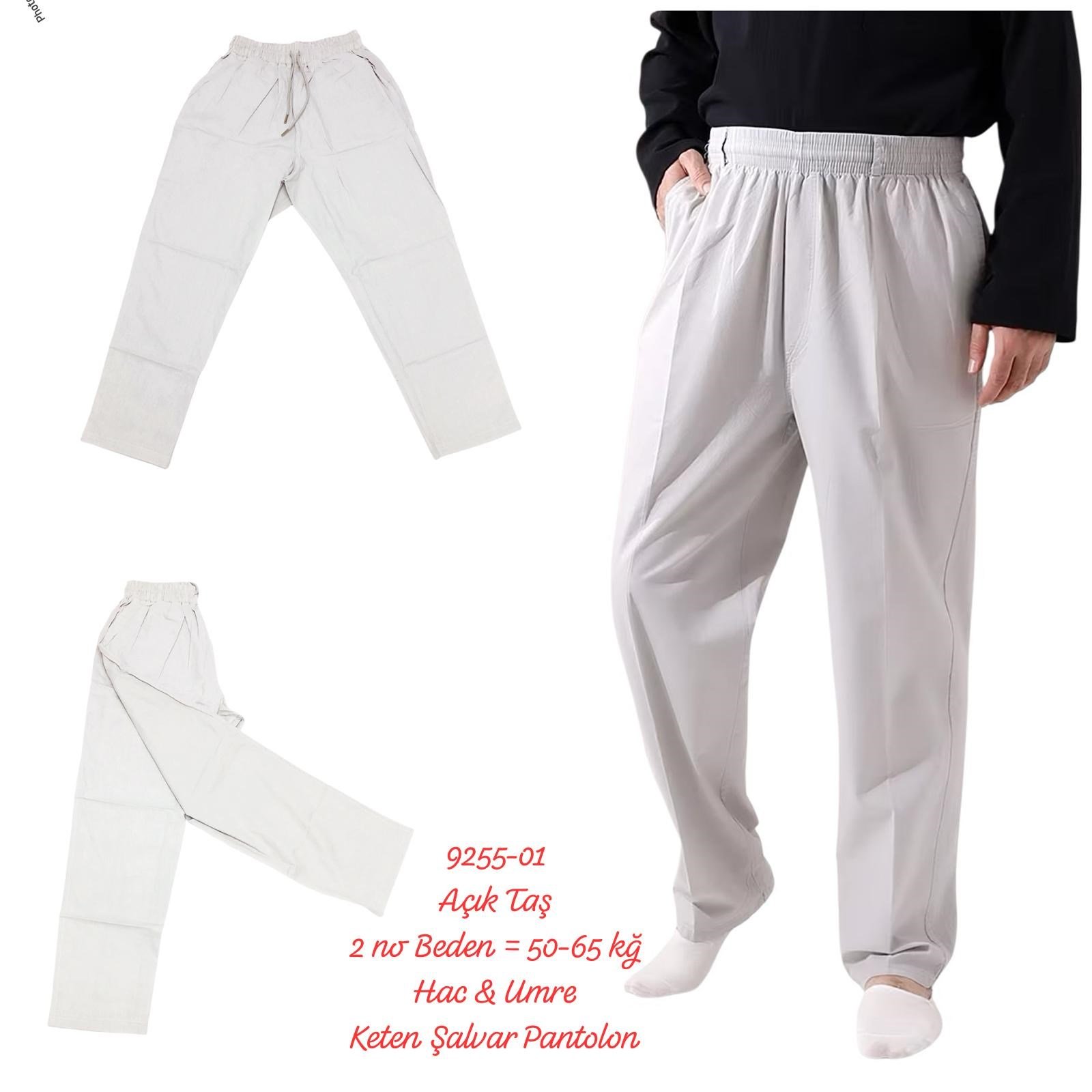 9255 Hac & Umre Keten Şalvar Pantalon