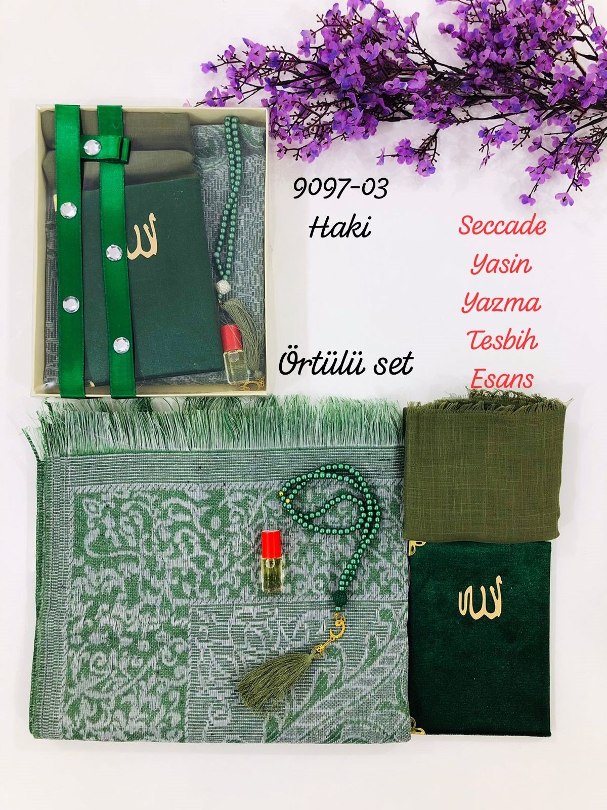 9097 Örtülü Set