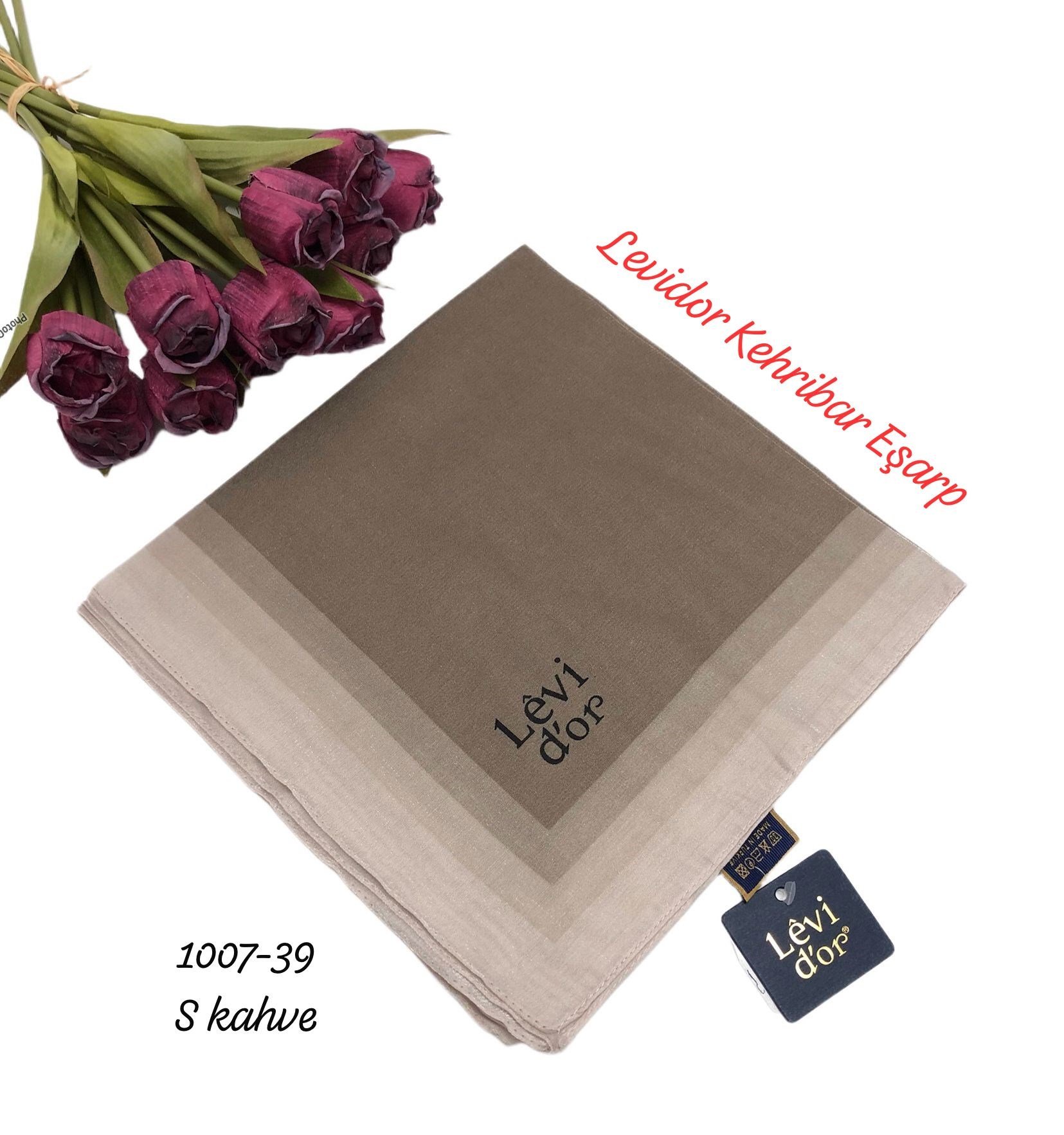 1007 Levidor Kehribar Eşarp