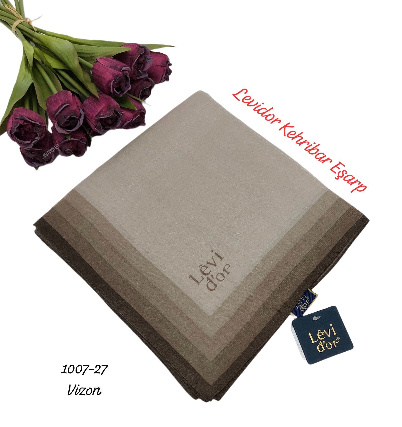 1007 Levidor Kehribar Eşarp