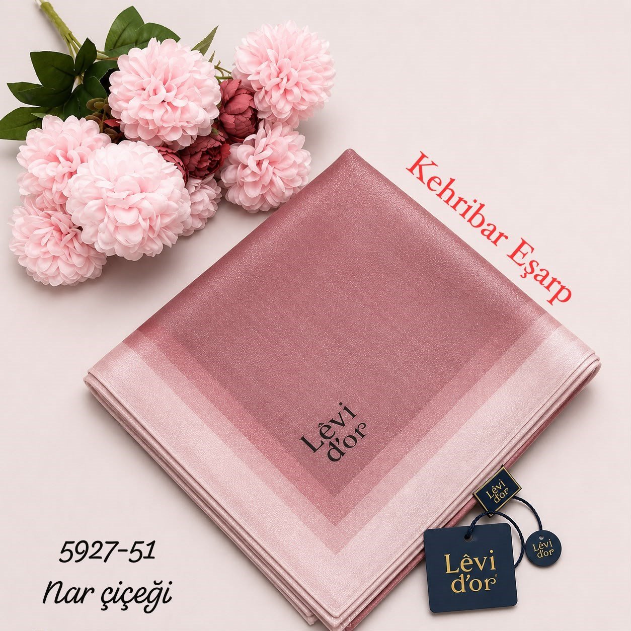 Levidor Kehribar Eşarp