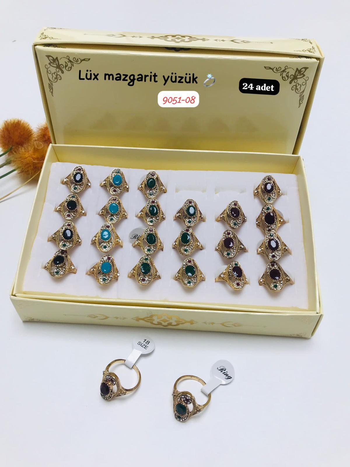 9051 Lüx Mazgarit Yüzük