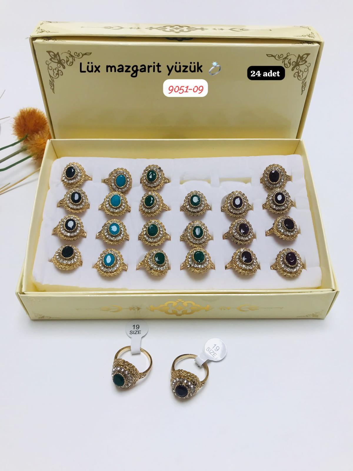 9051 Lüx Mazgarit Yüzük