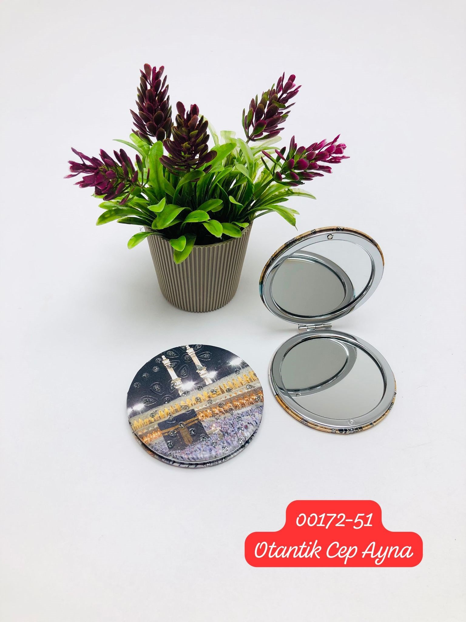 00172 Otantik Cep Aynası