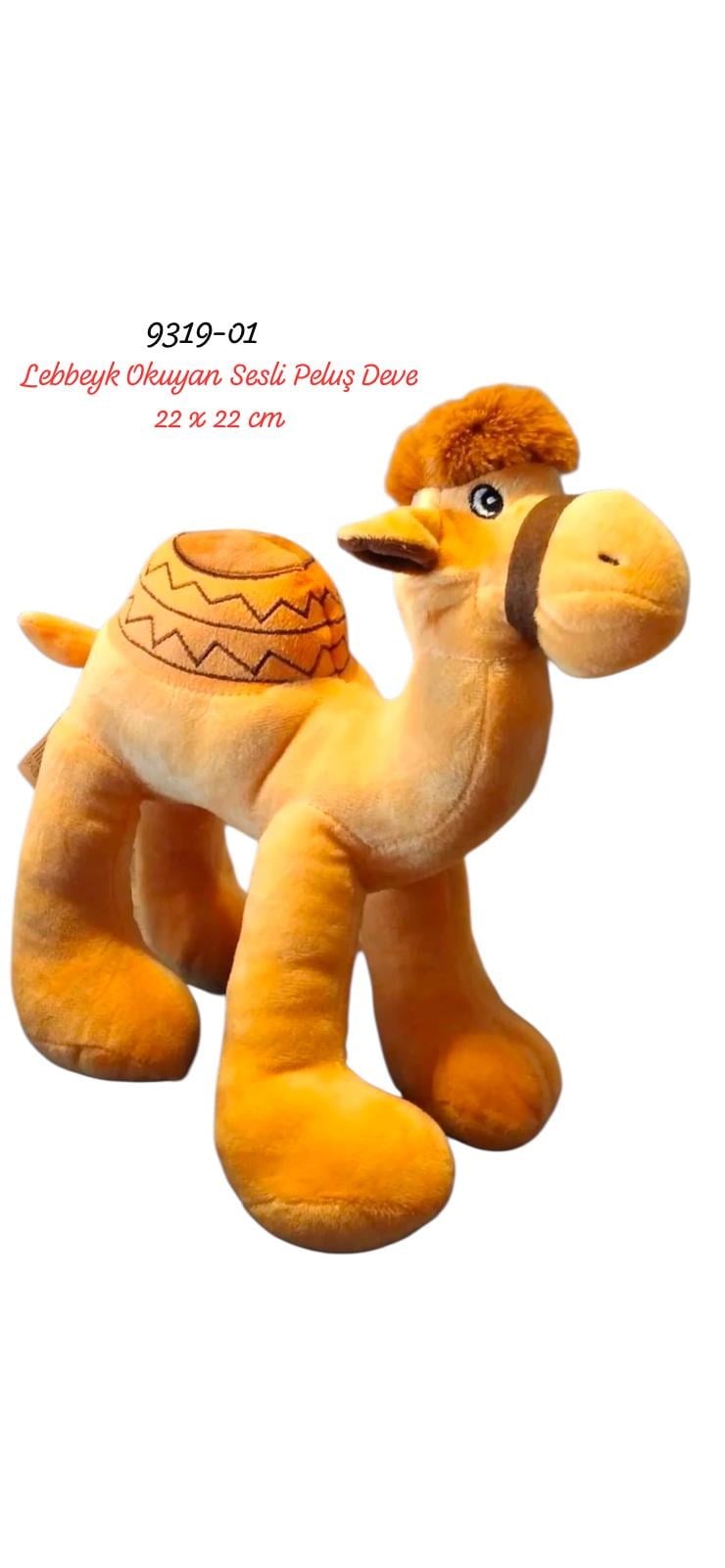 9319 Lebbeyk Okuyan Sesli Peluş Deve