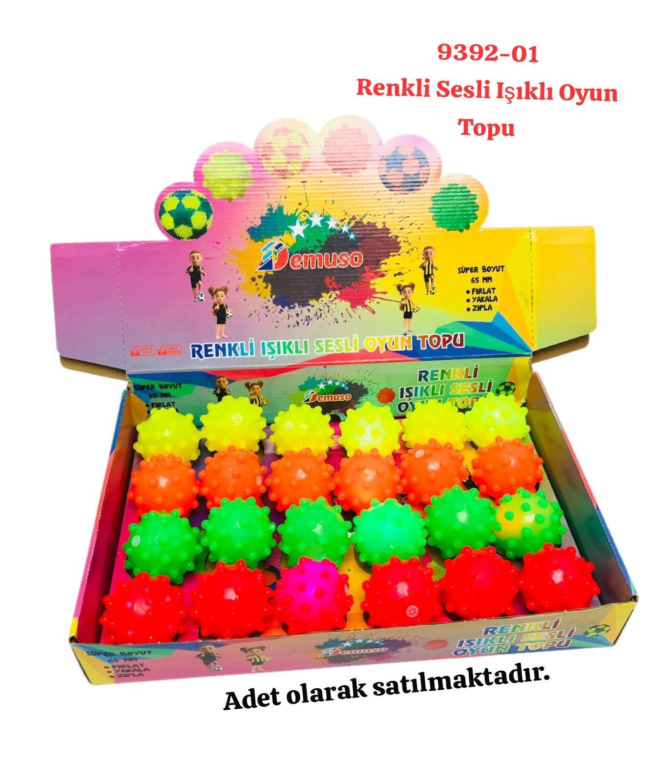 Sesli Işıklı Stres Topu