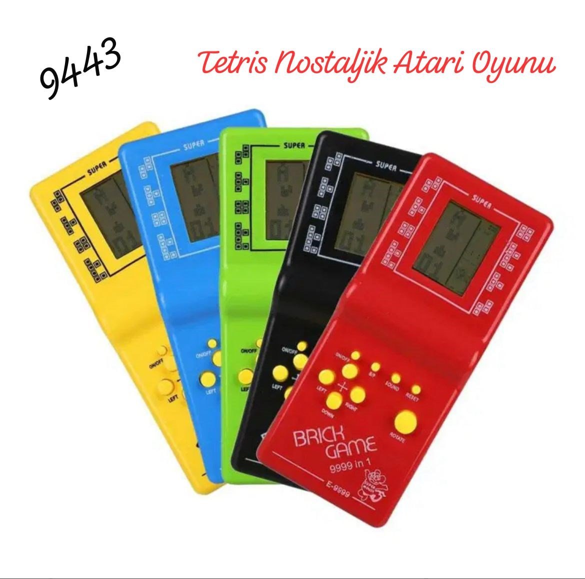 Tetris Nostaljik Atari Oyunu