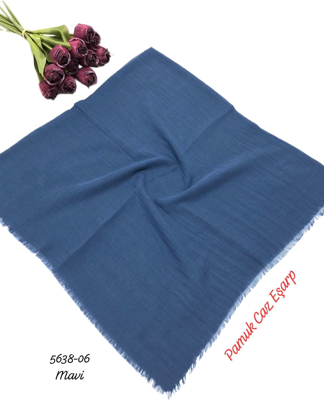 5638 Pamuk Caz Eşarp