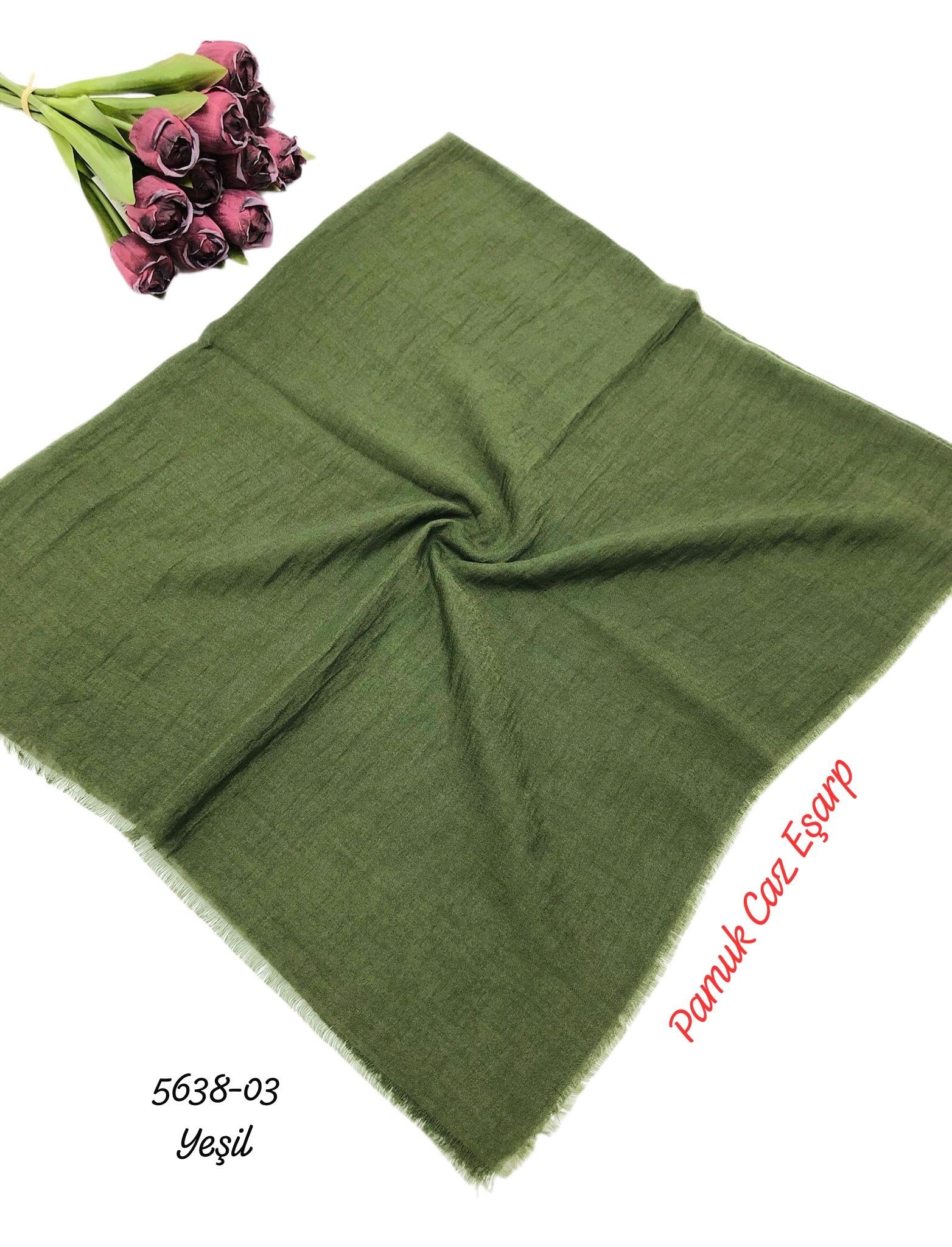 5638 Pamuk Caz Eşarp