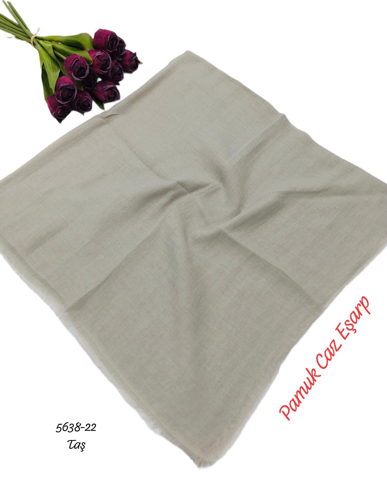 5638 Pamuk Caz Eşarp