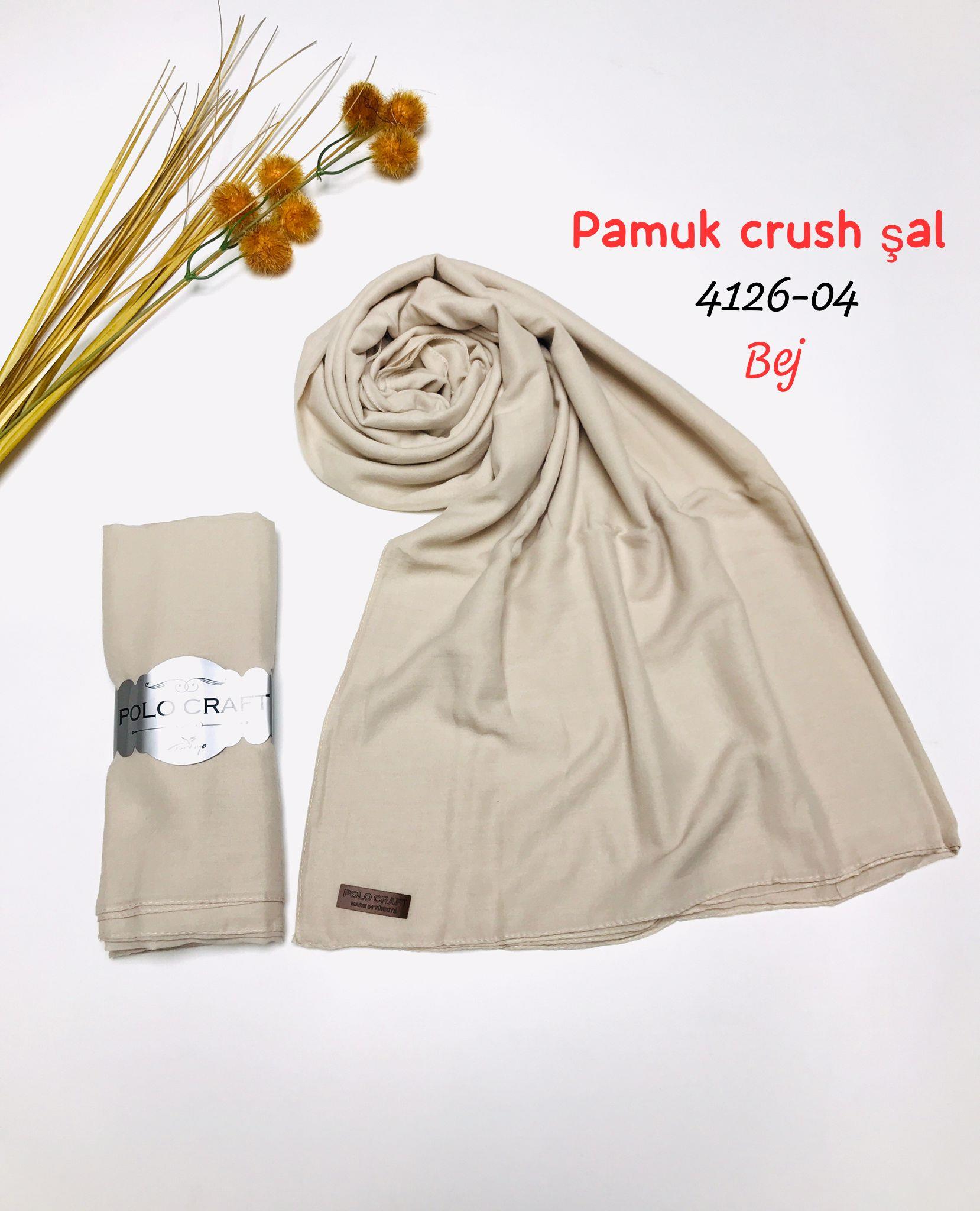 4126 Pamuk Crush Şal
