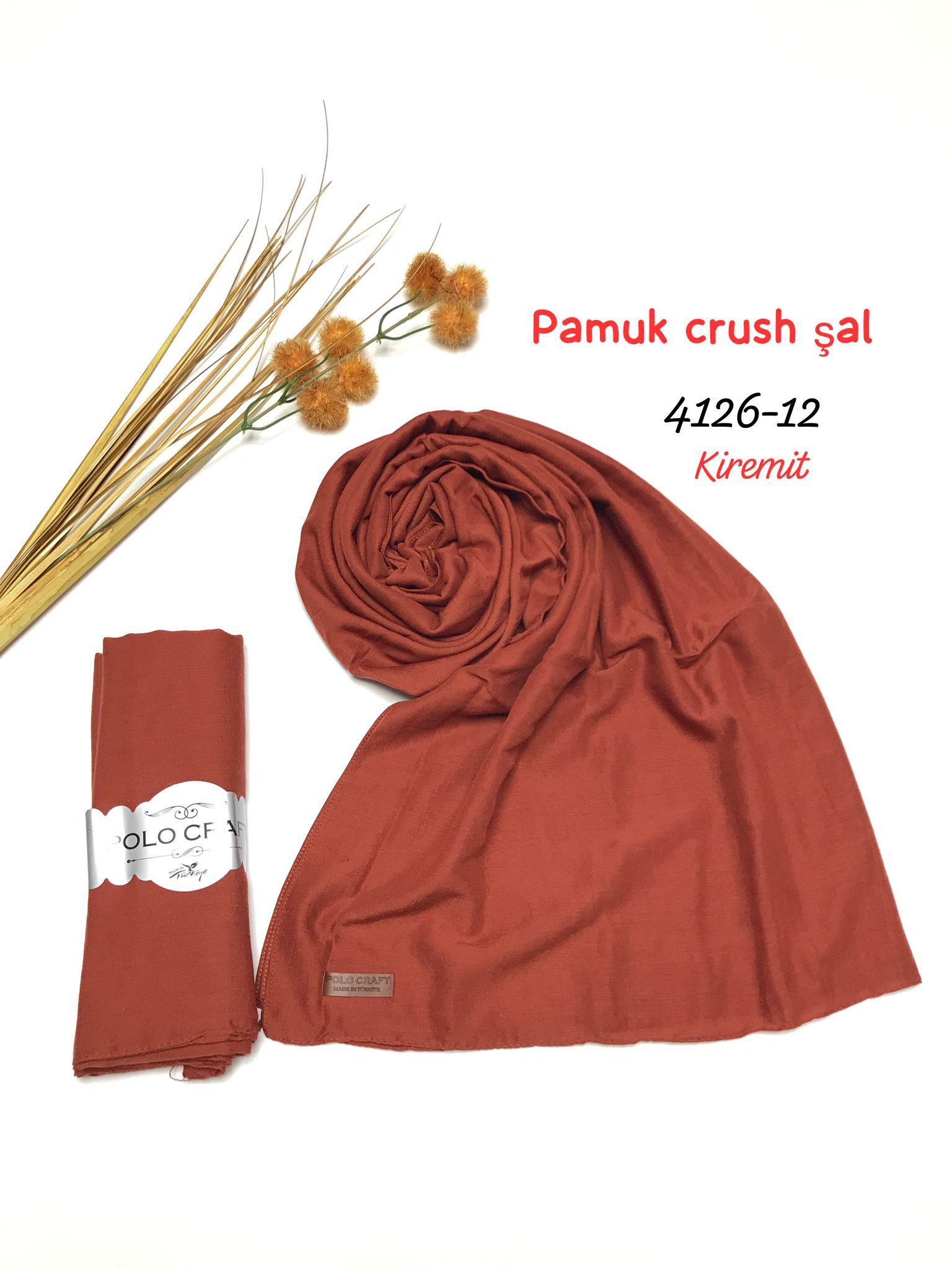 4126 Pamuk Crush Şal
