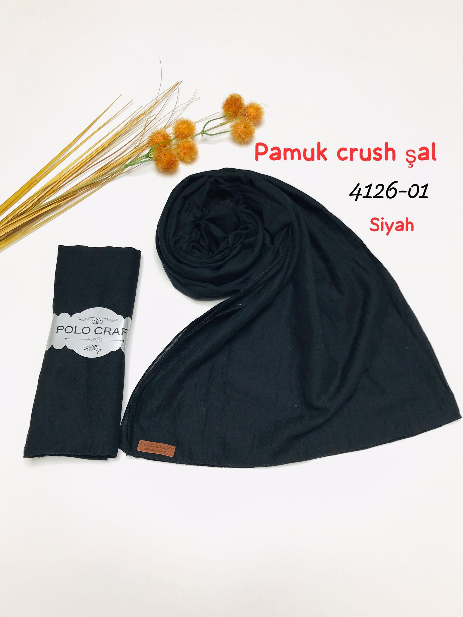 4126 Pamuk Crush Şal