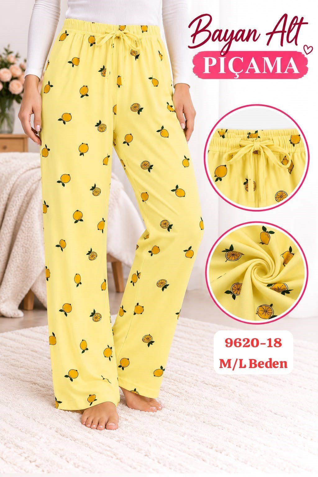 Milan Alt Pijama Lüks